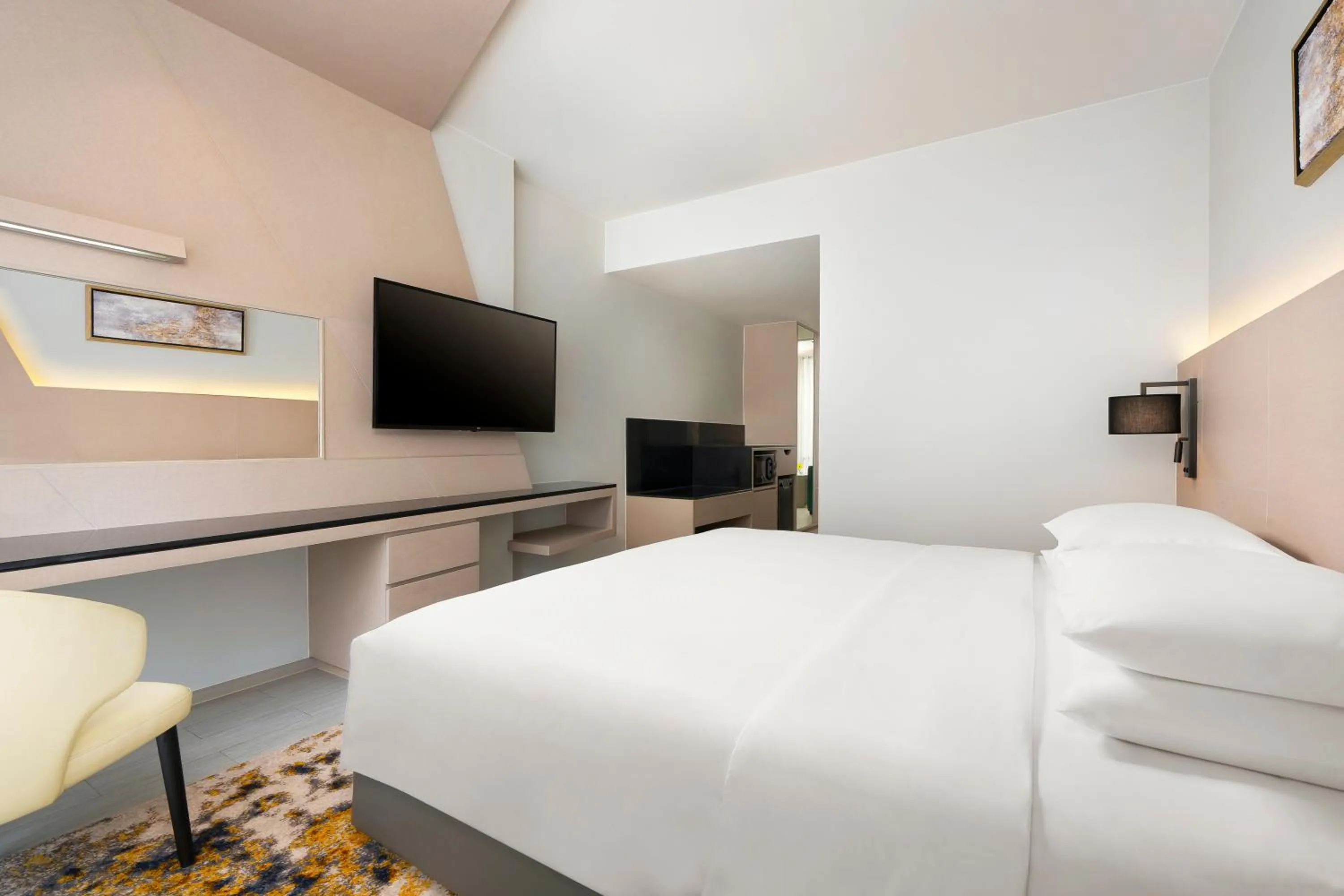 Bed in Hyatt Place Bangkok Sukhumvit 1