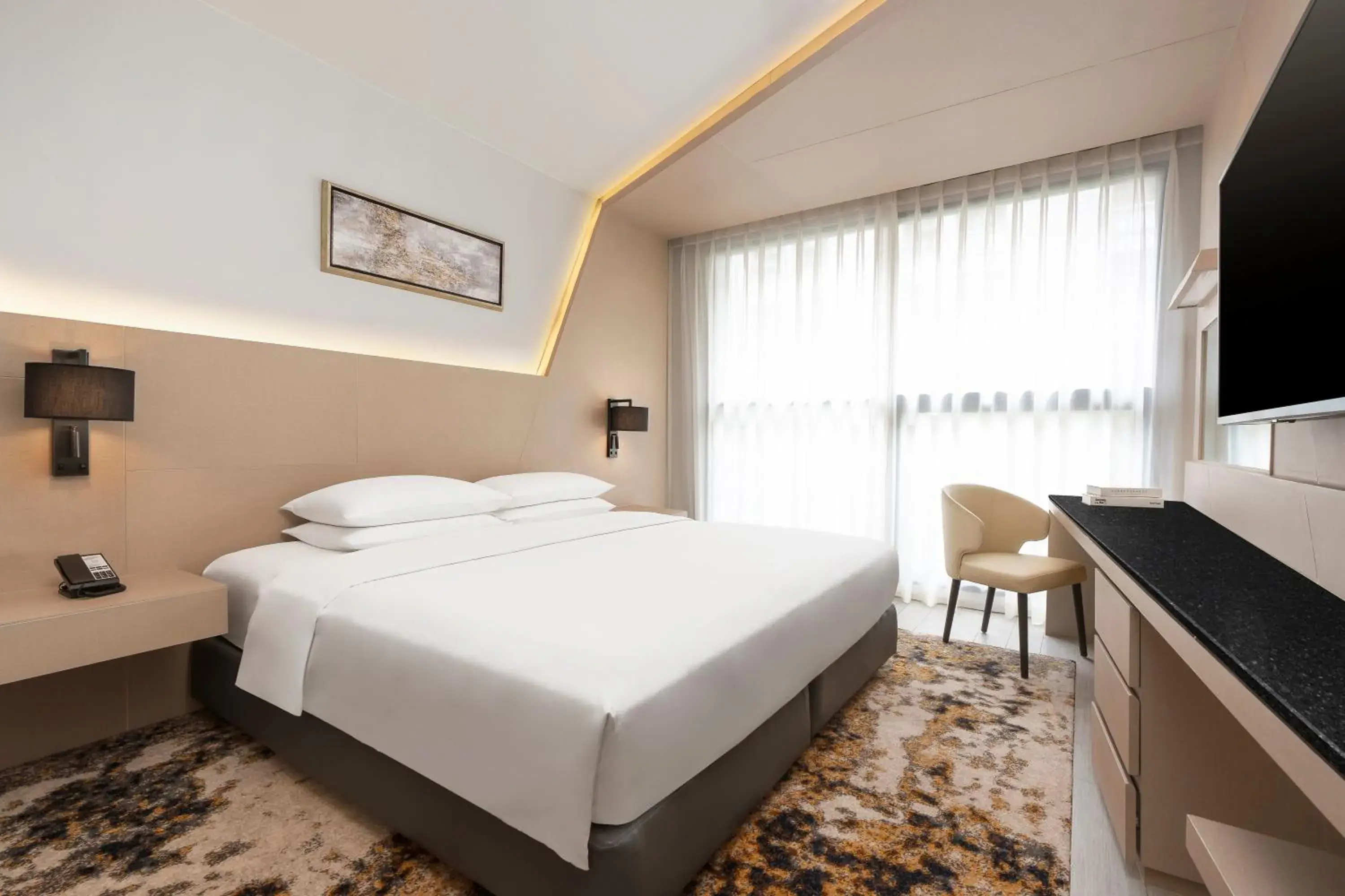 King Studio Room with One King Bed and Sofa Bed - single occupancy in Hyatt Place Bangkok Sukhumvit 1 King Studio Room with One King Bed and Sofa Bed - single occupancy in Hyatt Place Bangkok Sukhumvit 1