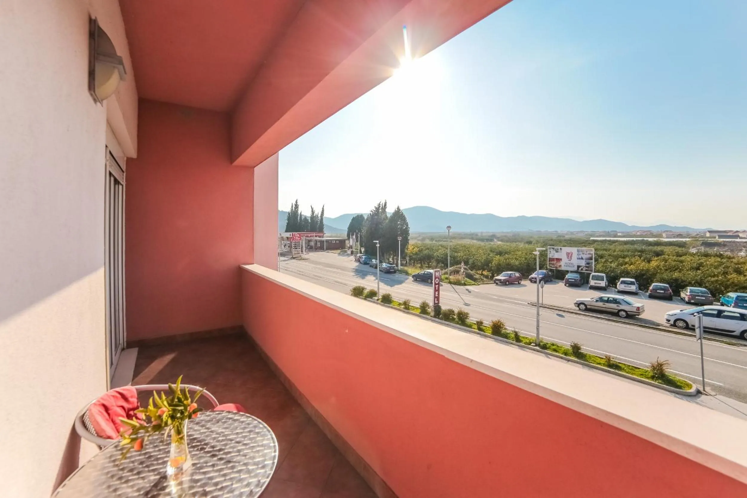 Balcony/Terrace in Hotel Merlot