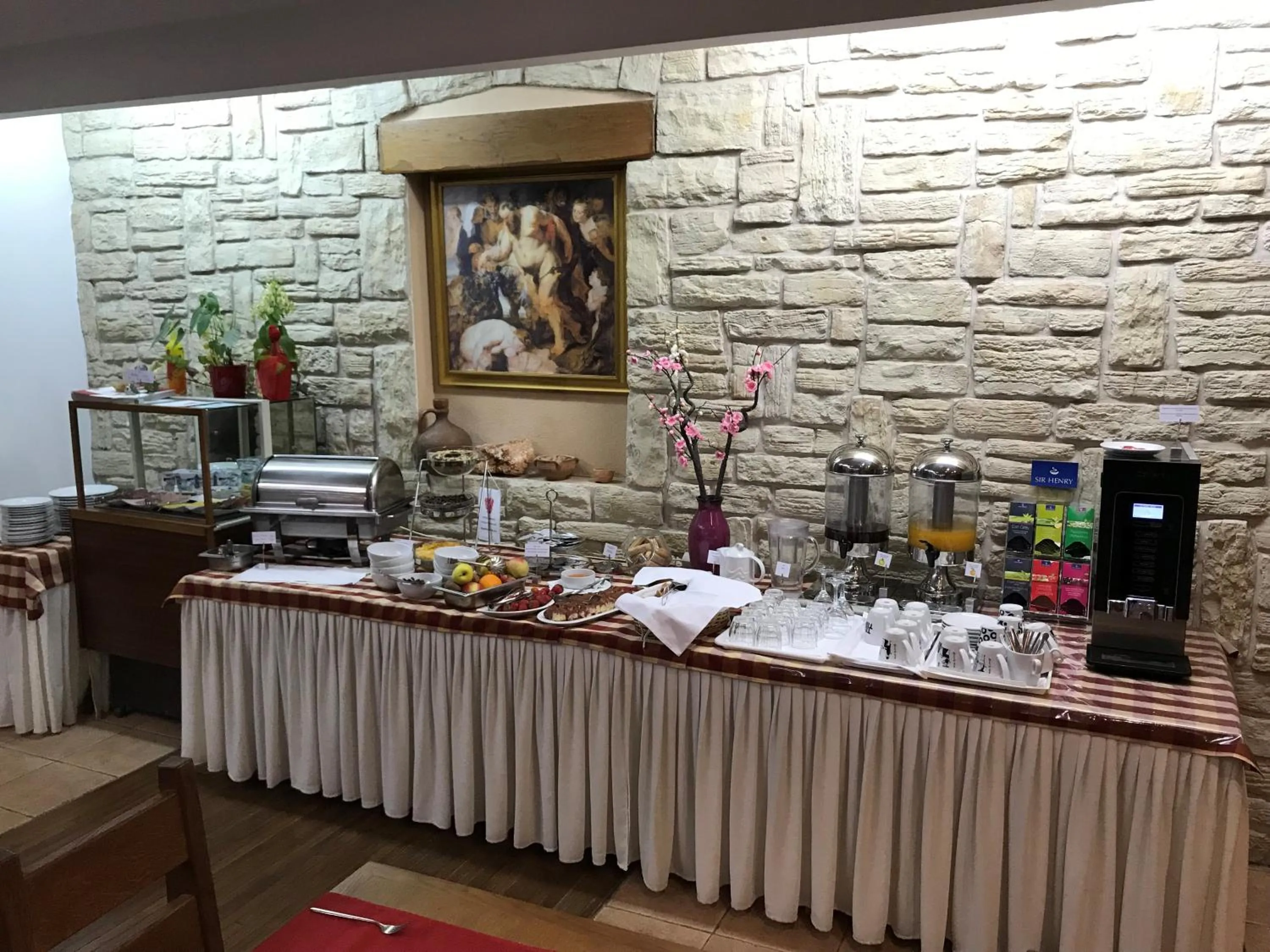 Buffet breakfast in Hotel Merlot