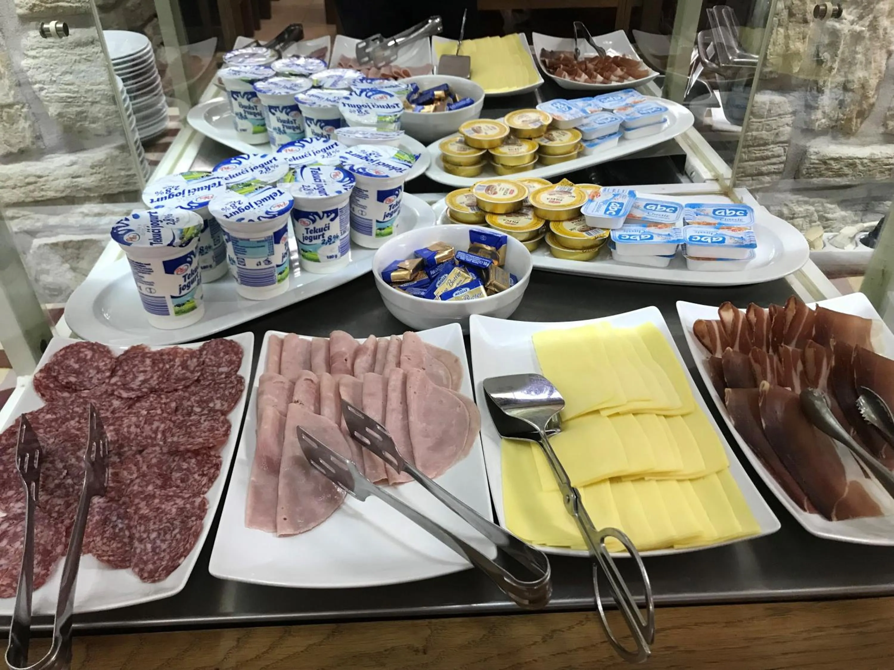 Buffet breakfast in Hotel Merlot