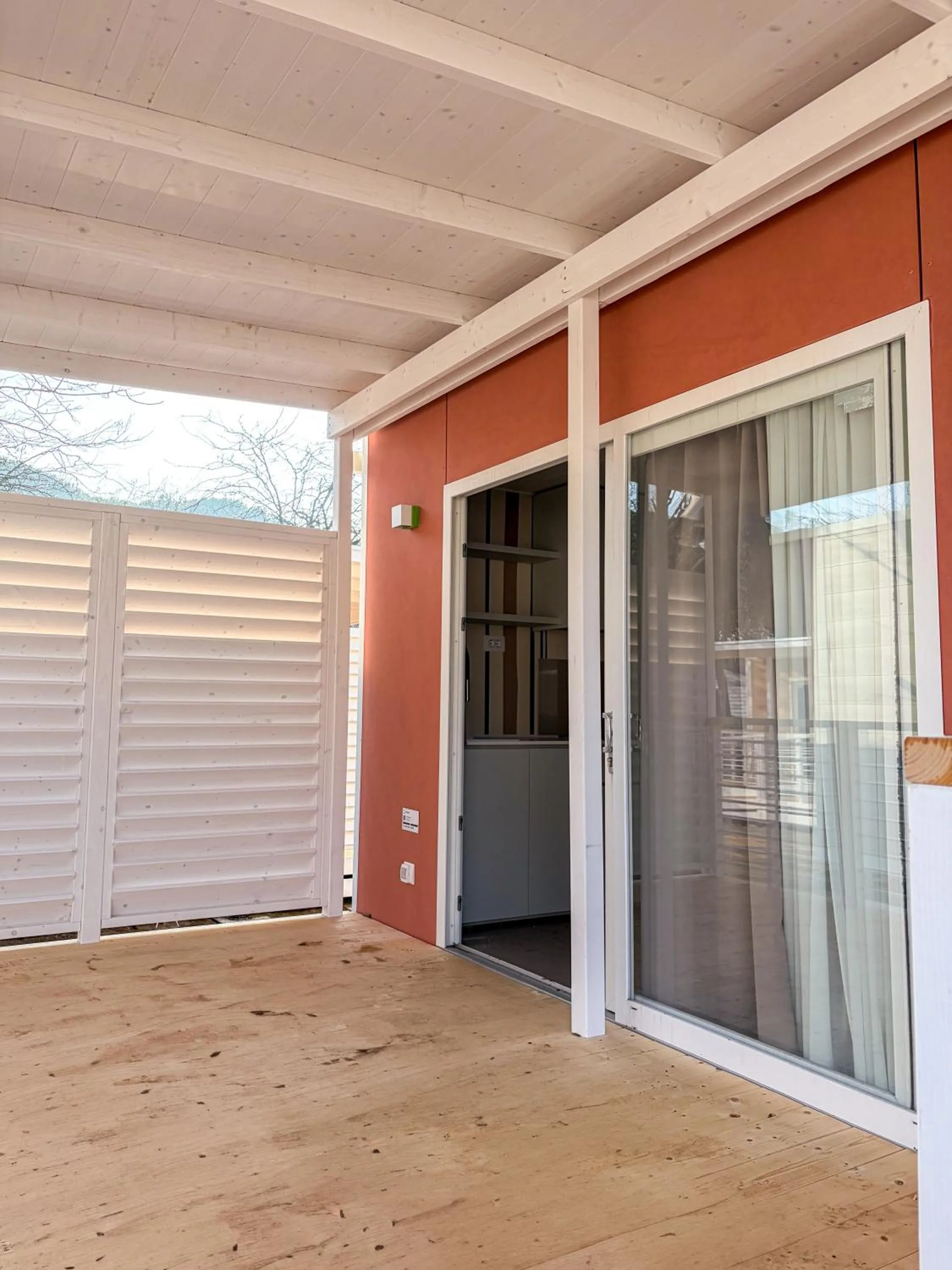 Balcony/Terrace in Pineta Sul Mare Camping Village