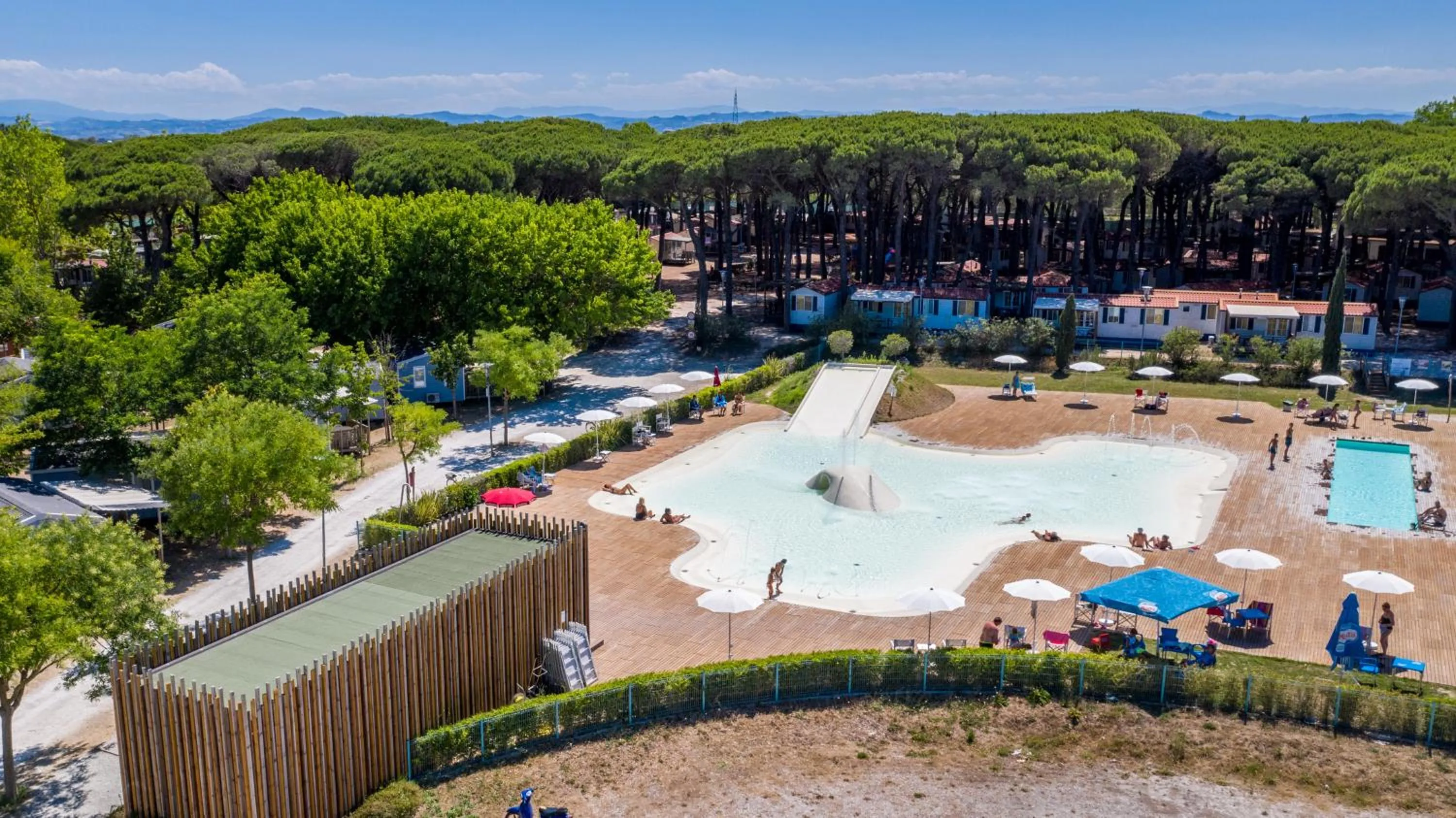 Swimming pool in Pineta Sul Mare Camping Village
