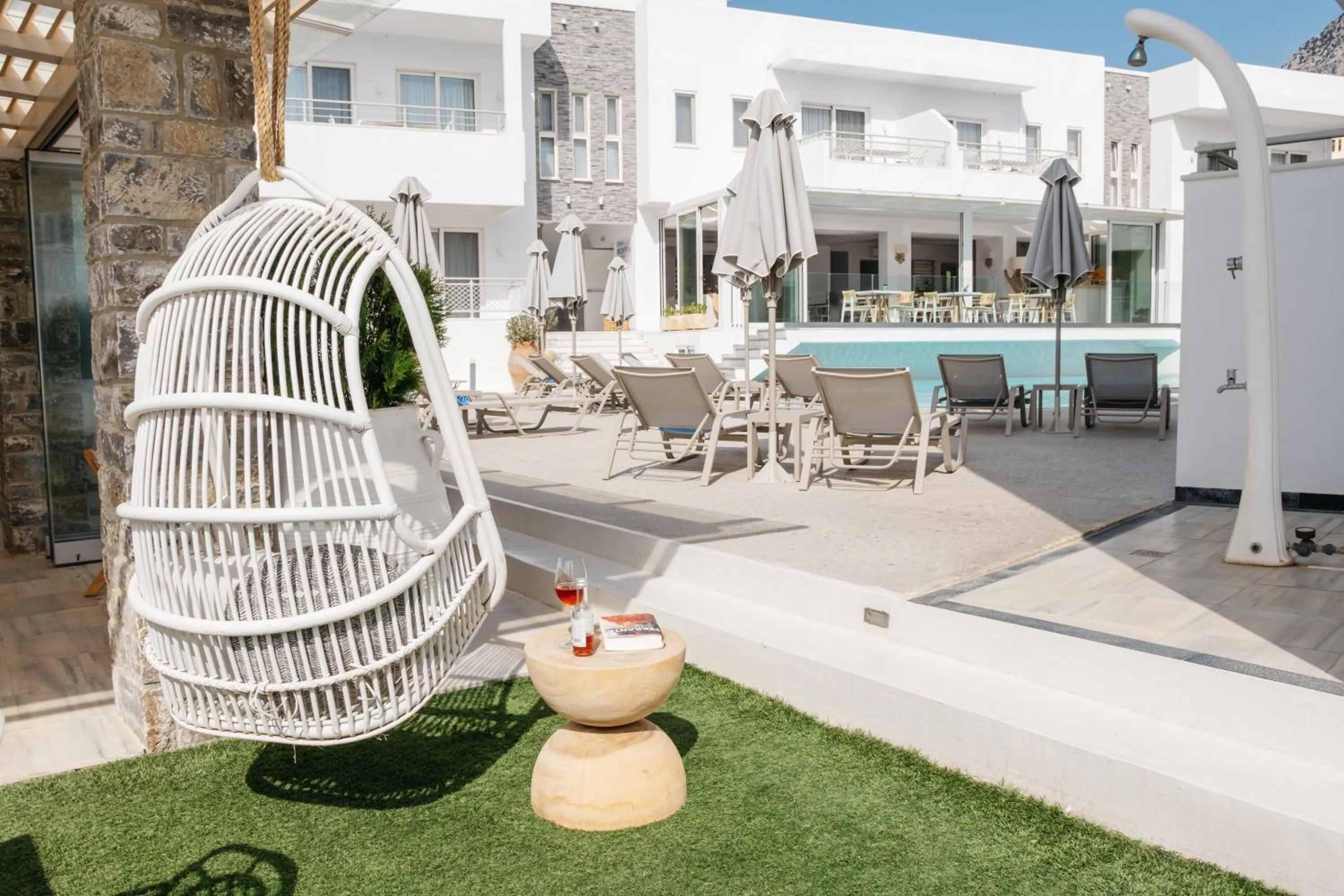 Patio in Cyano Hotel