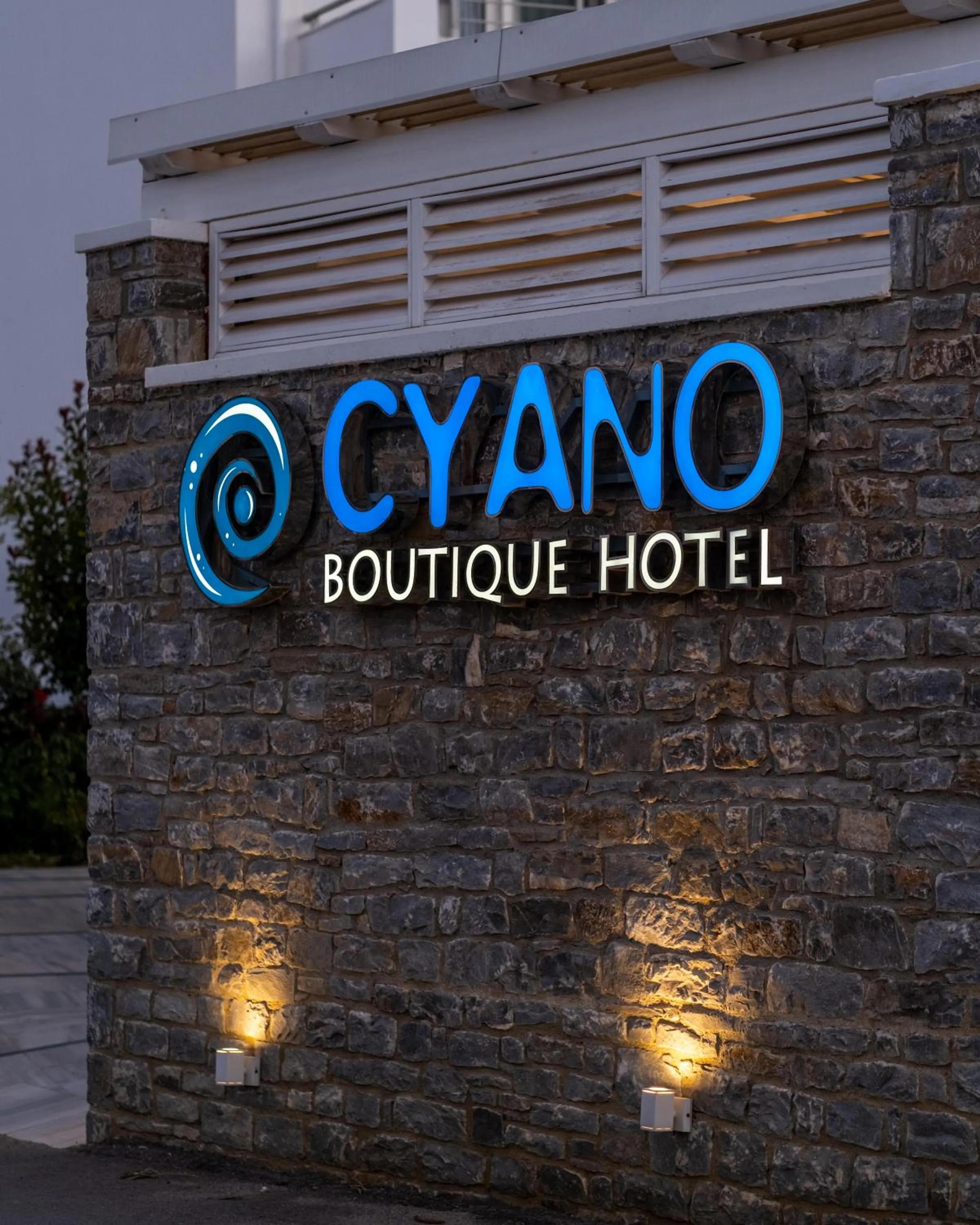 Property logo or sign in Cyano Hotel