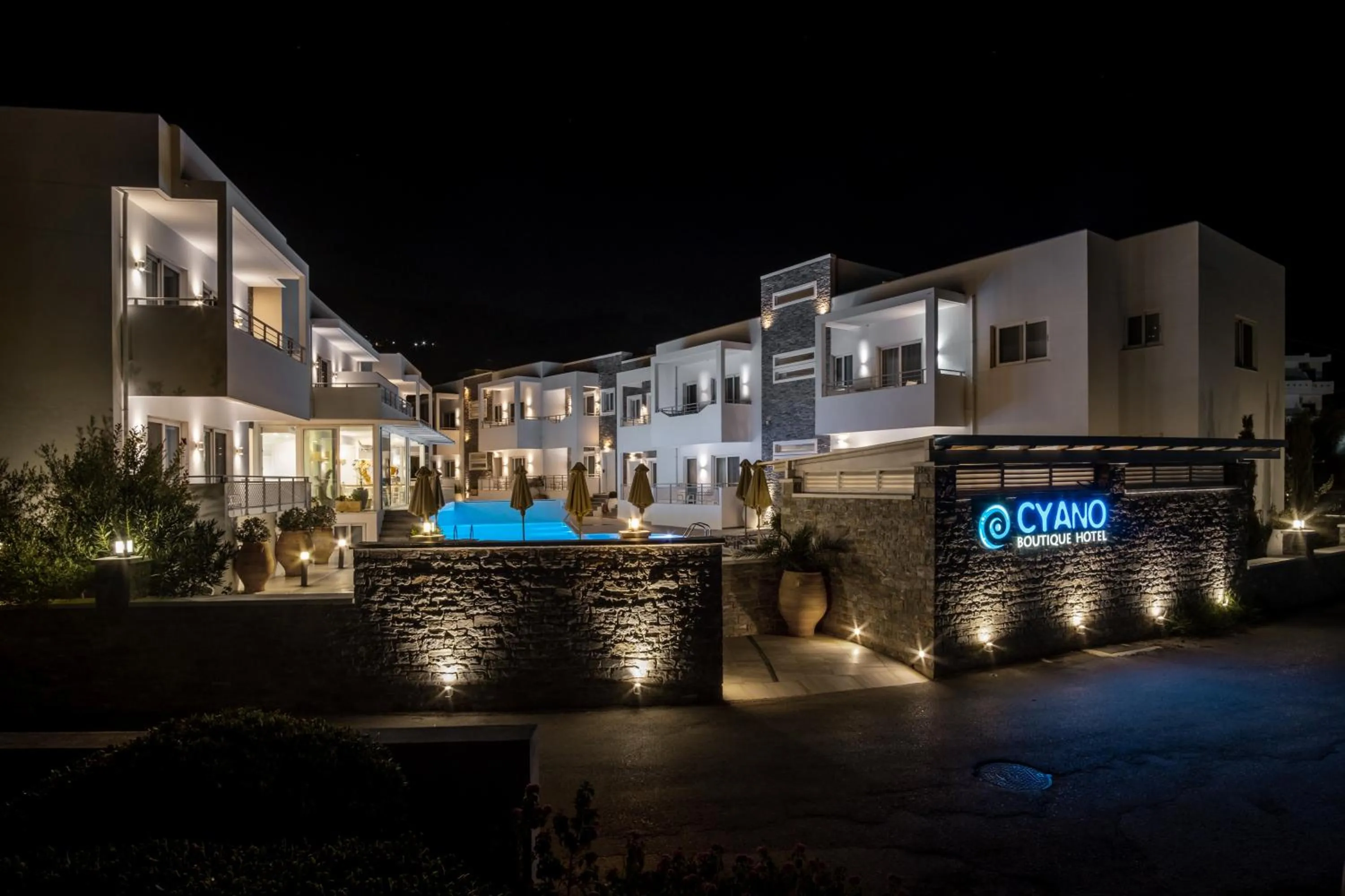 Property building in Cyano Hotel