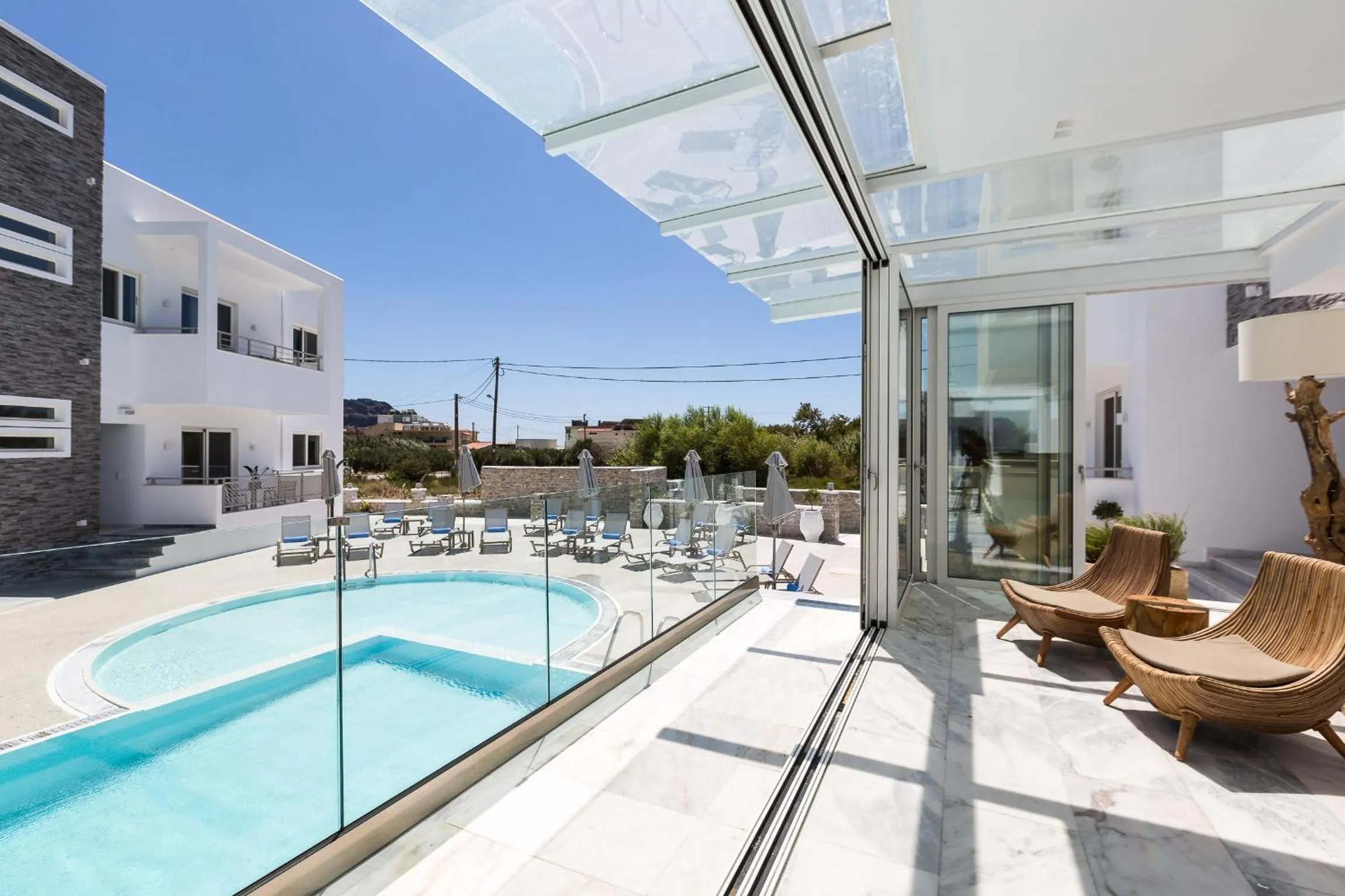 Swimming pool in Cyano Hotel