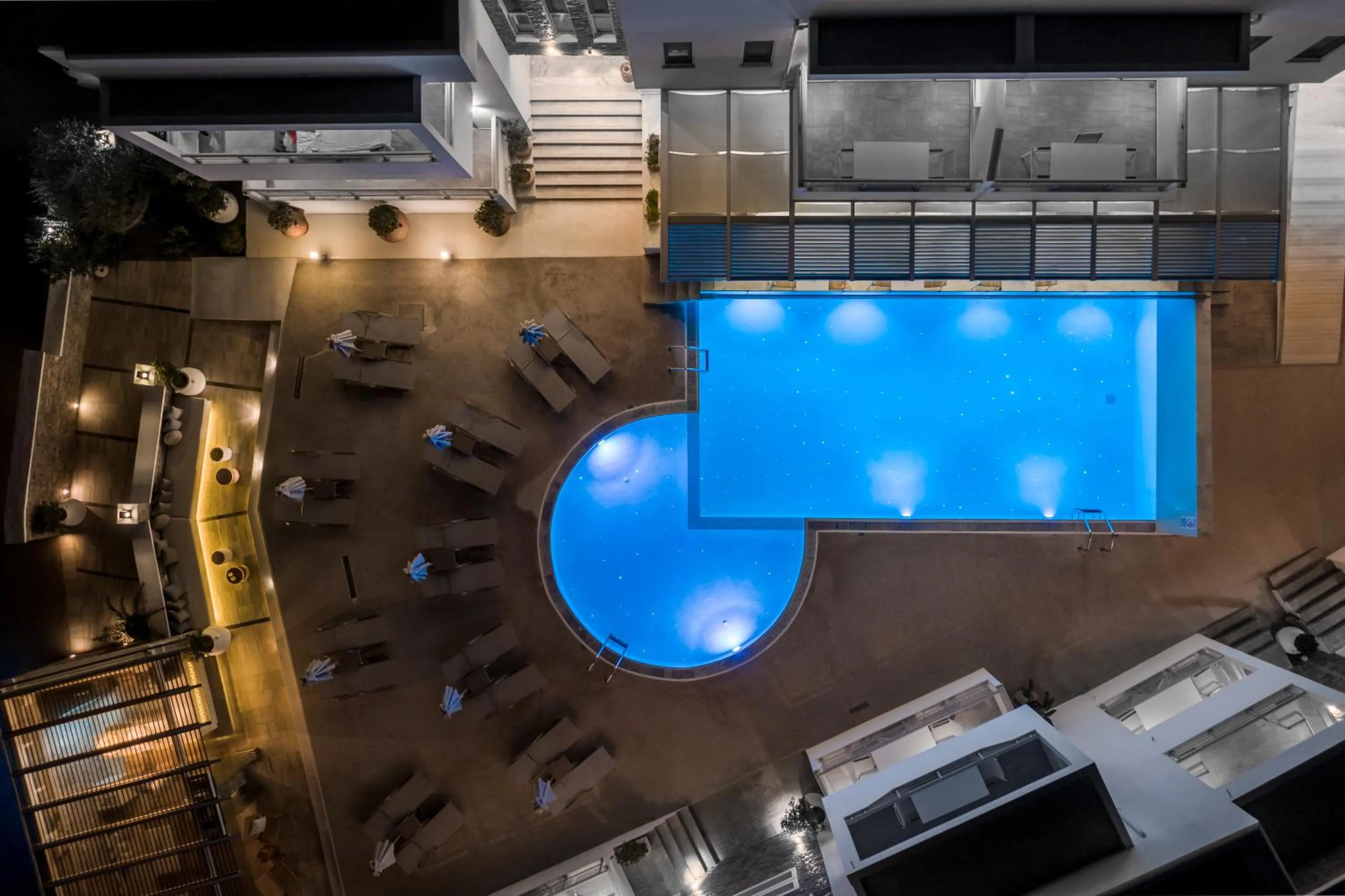 Swimming pool in Cyano Hotel