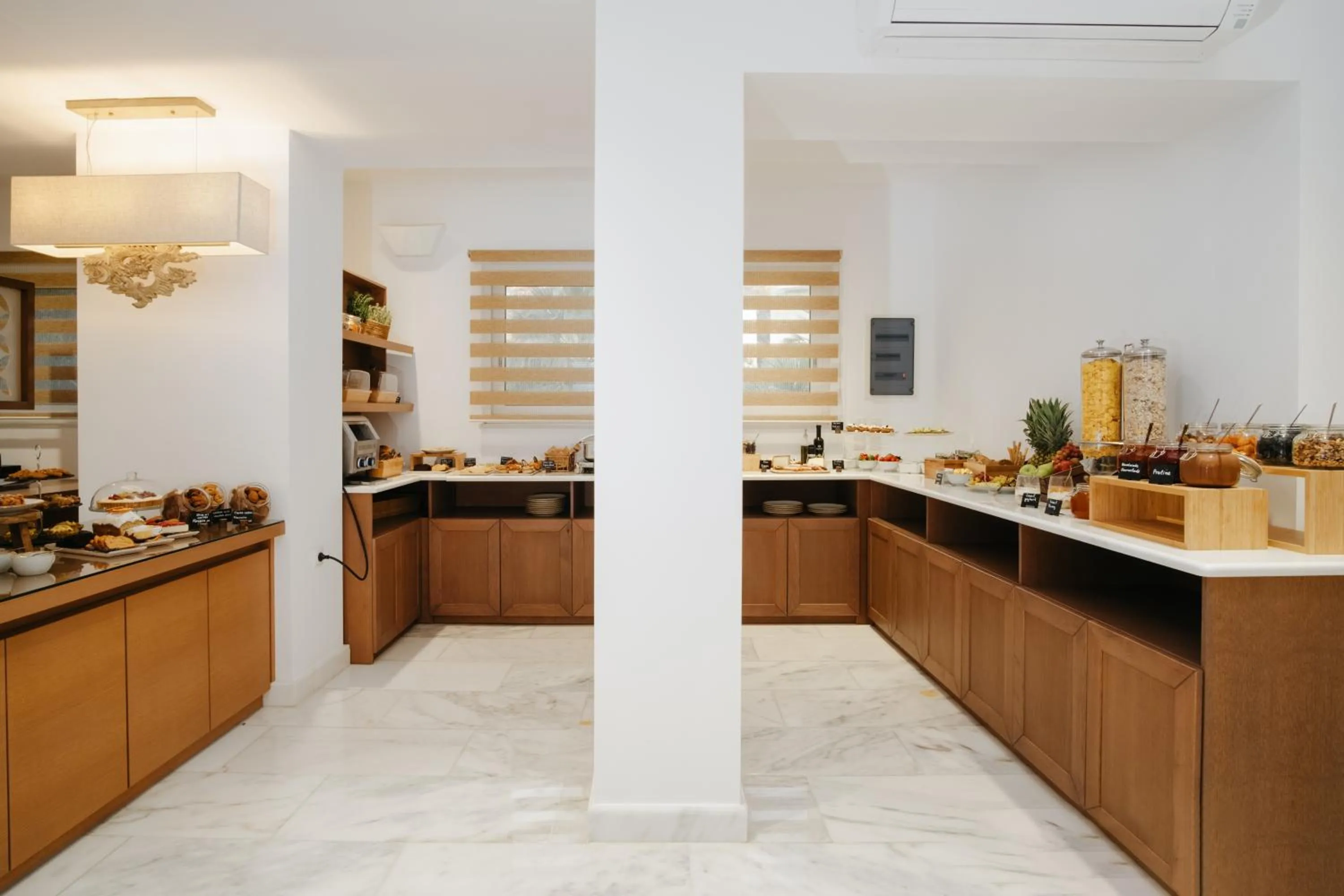 Buffet breakfast in Cyano Hotel