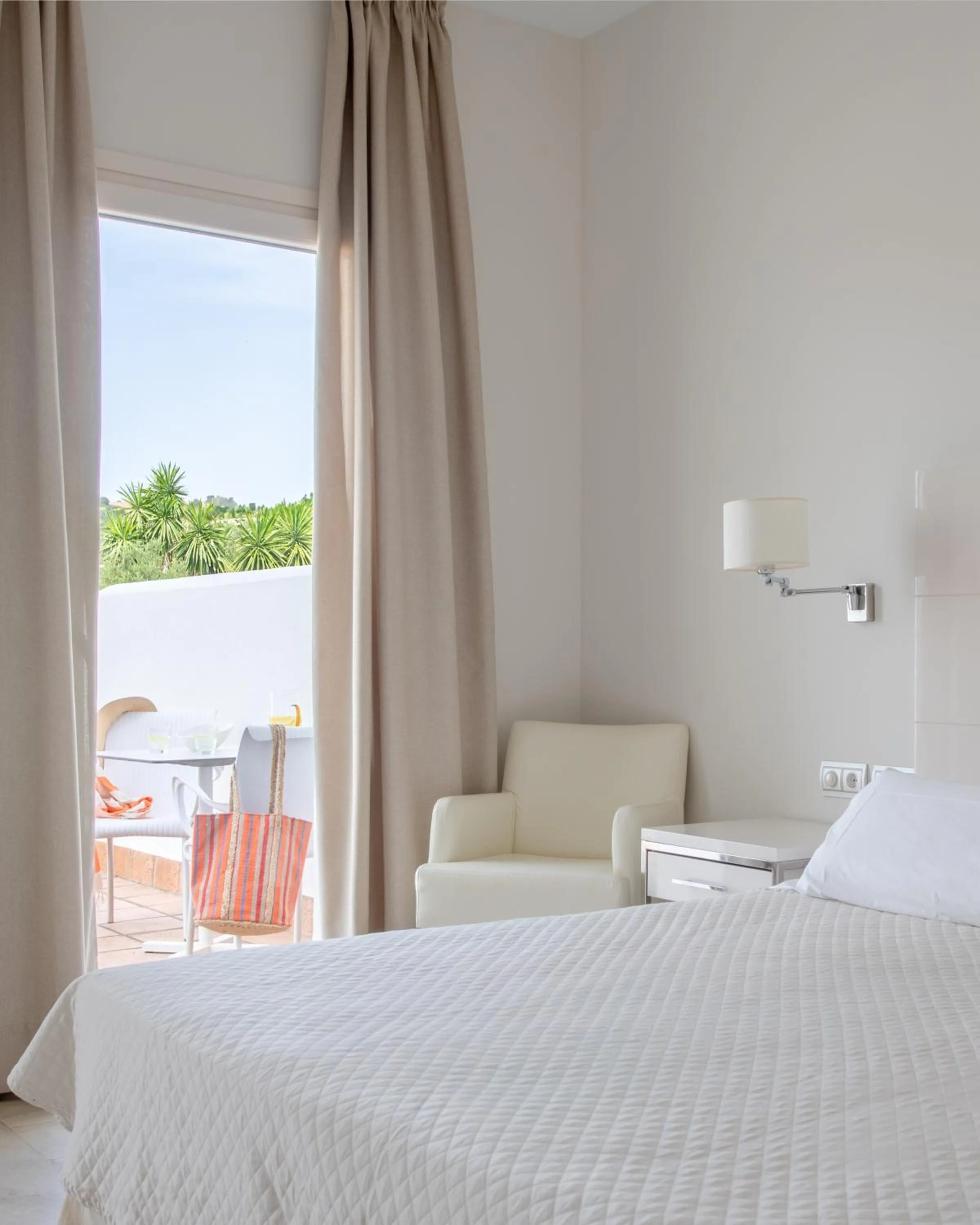 Bed in Hotel Atlántico