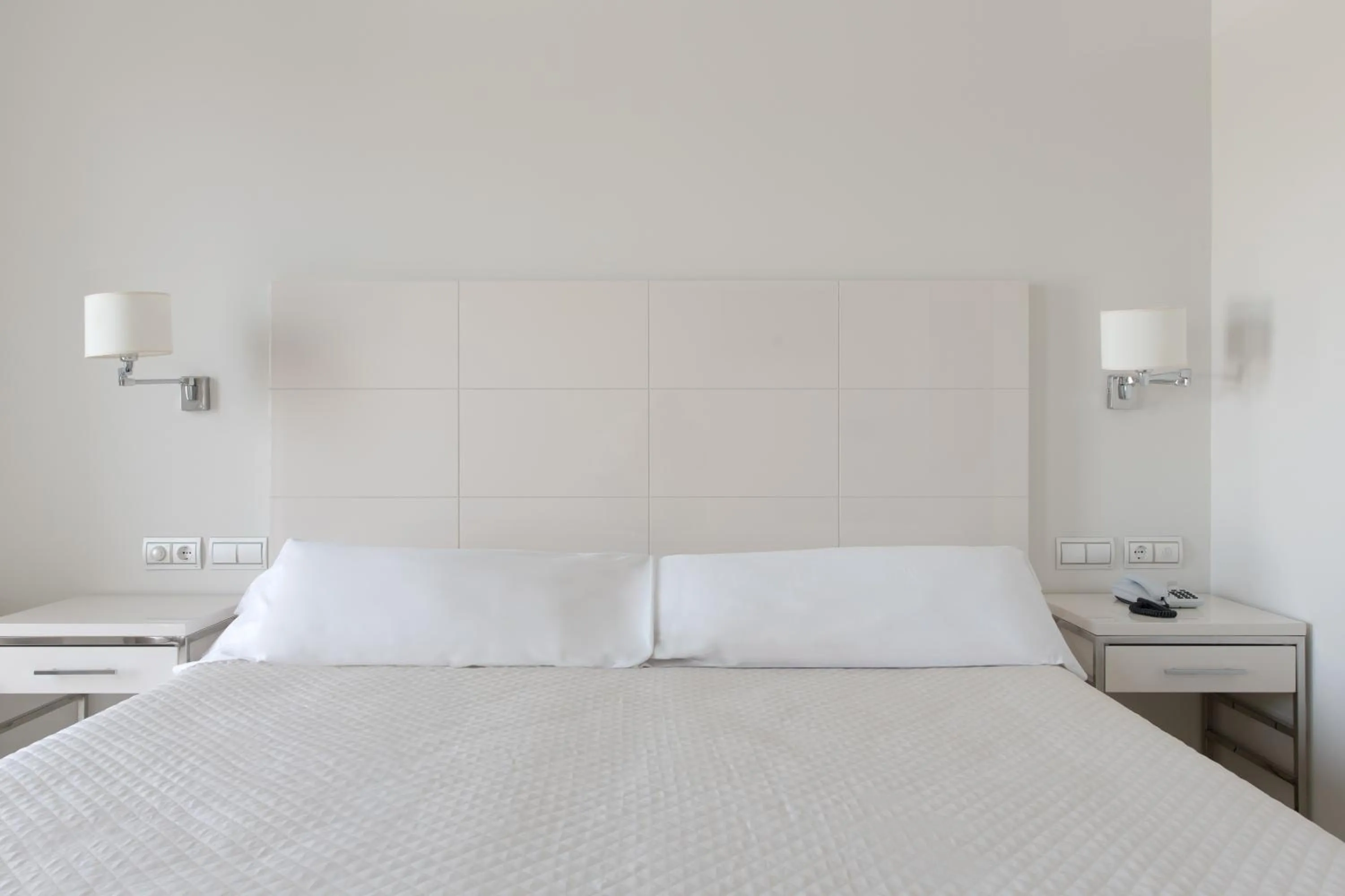 Bed in Hotel Atlántico