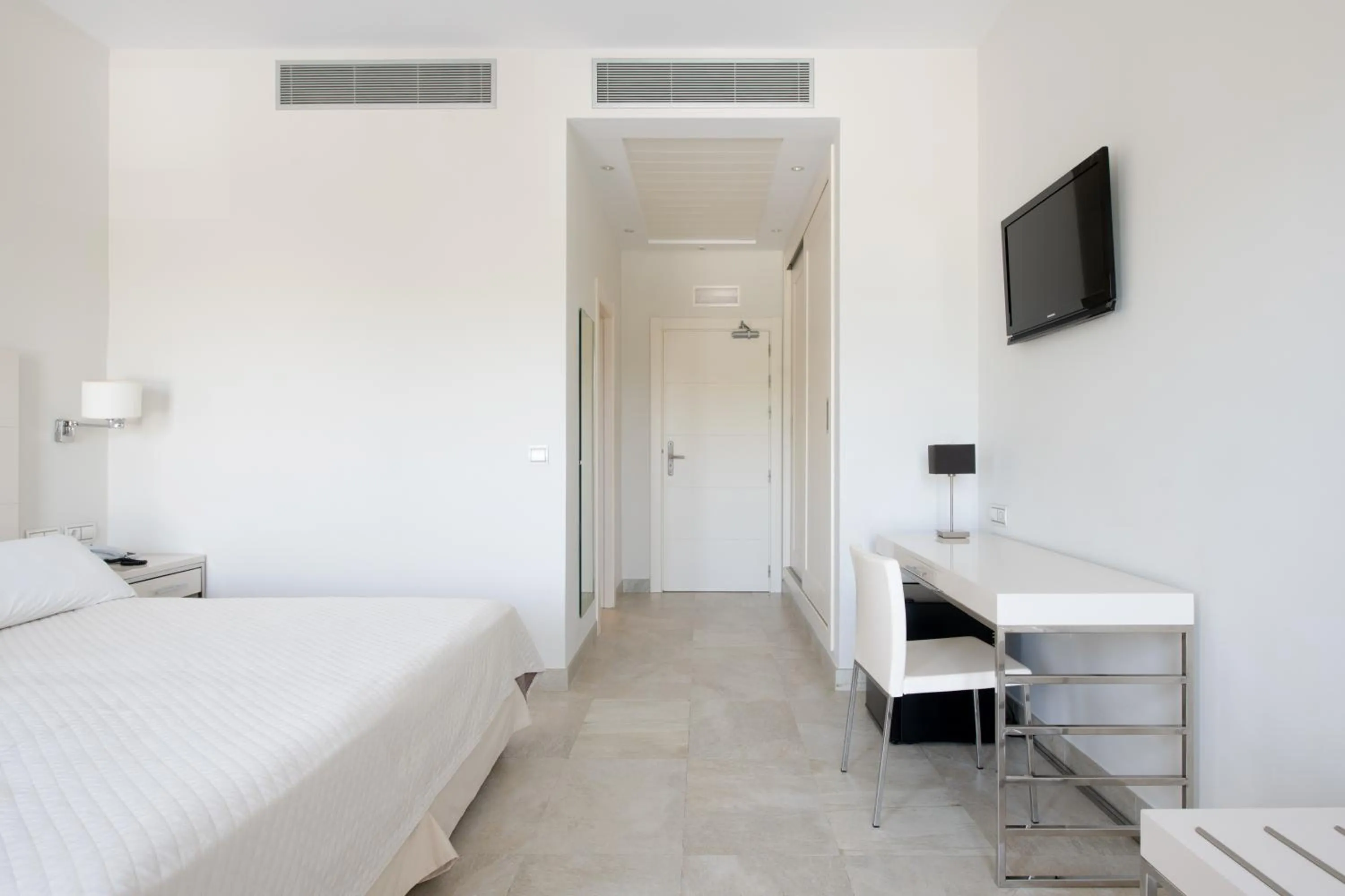 Bed in Hotel Atlántico