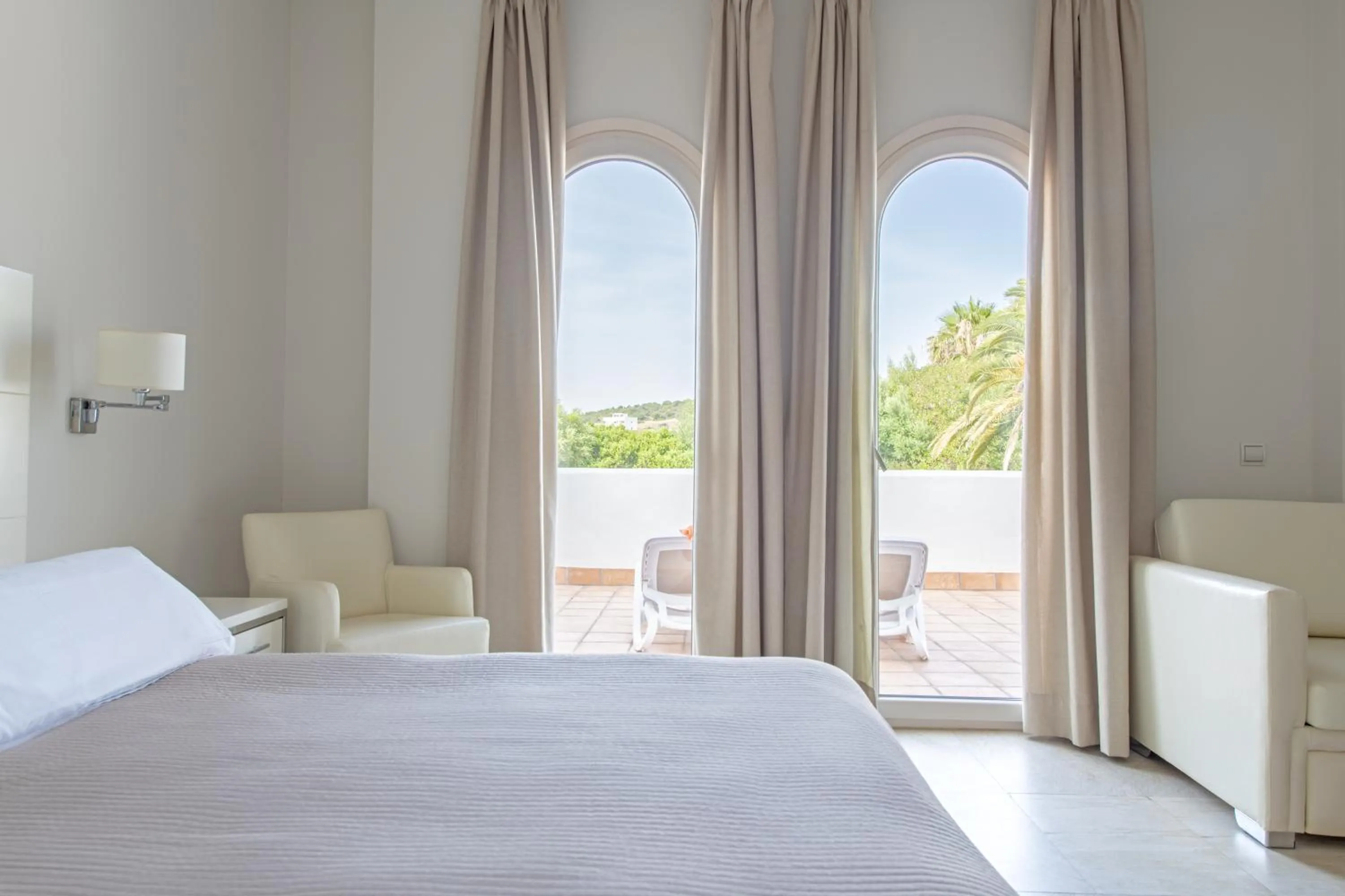 Bed in Hotel Atlántico