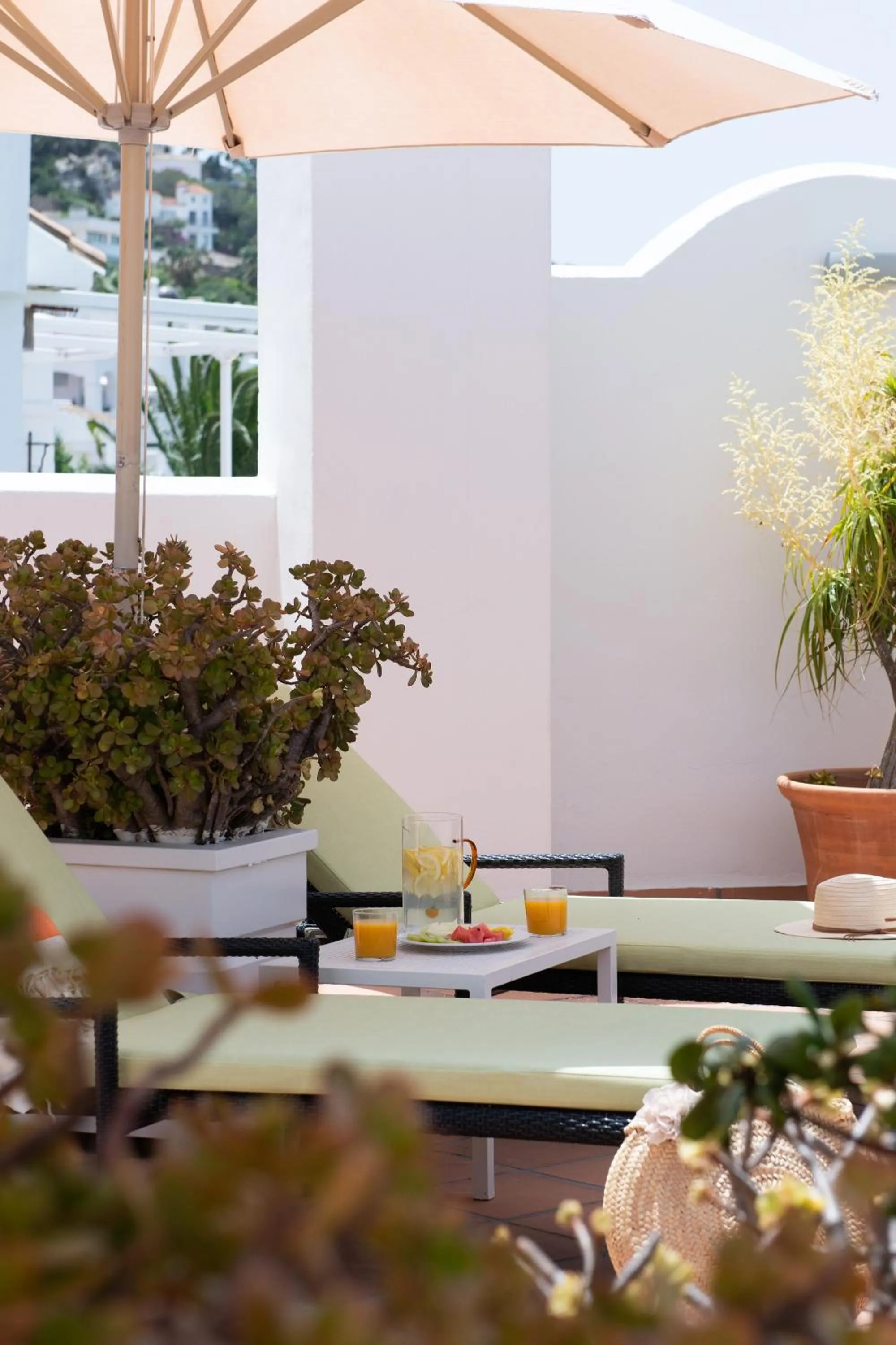 Solarium in Hotel Atlántico