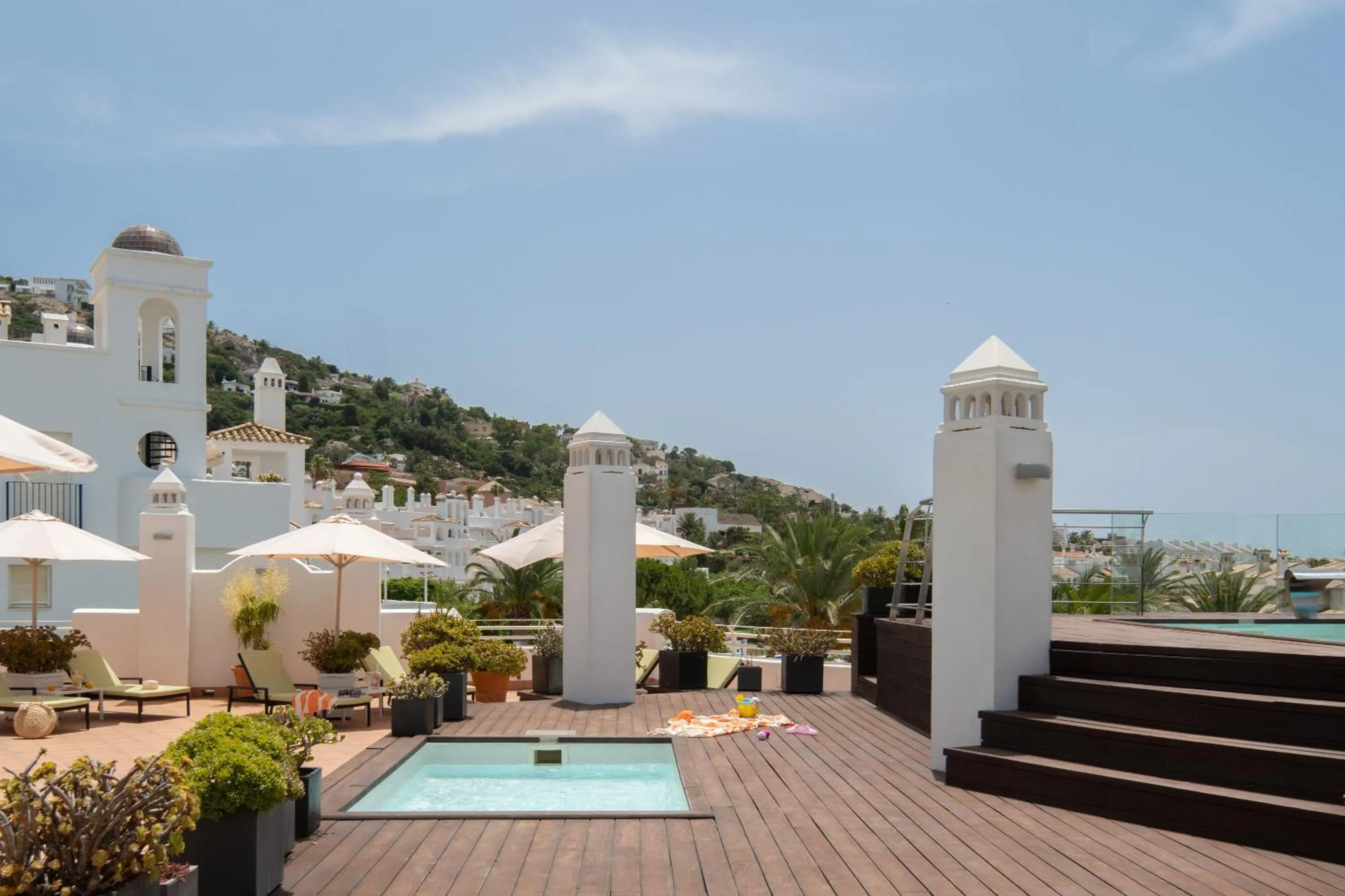 Solarium in Hotel Atlántico