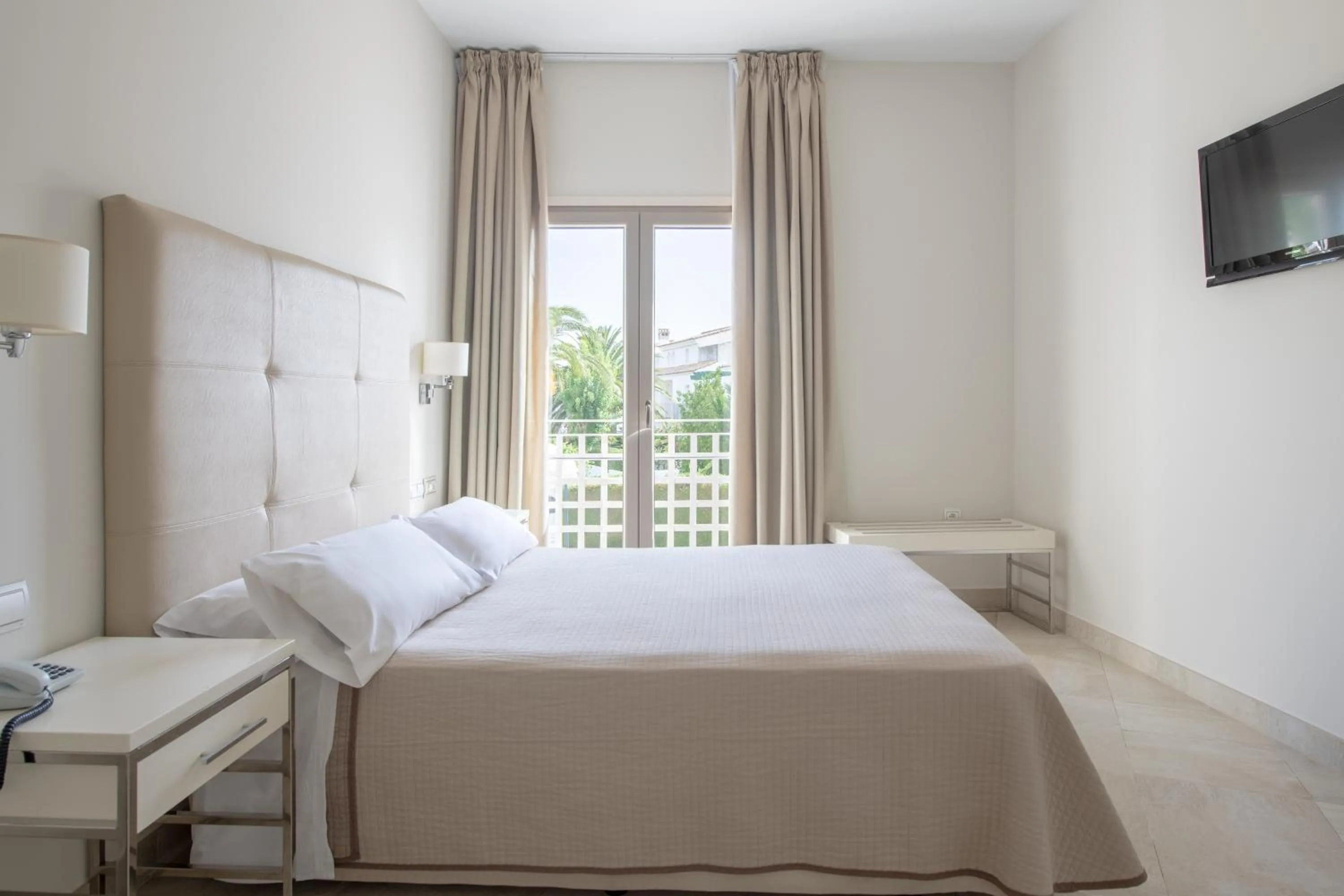 Bed in Hotel Atlántico