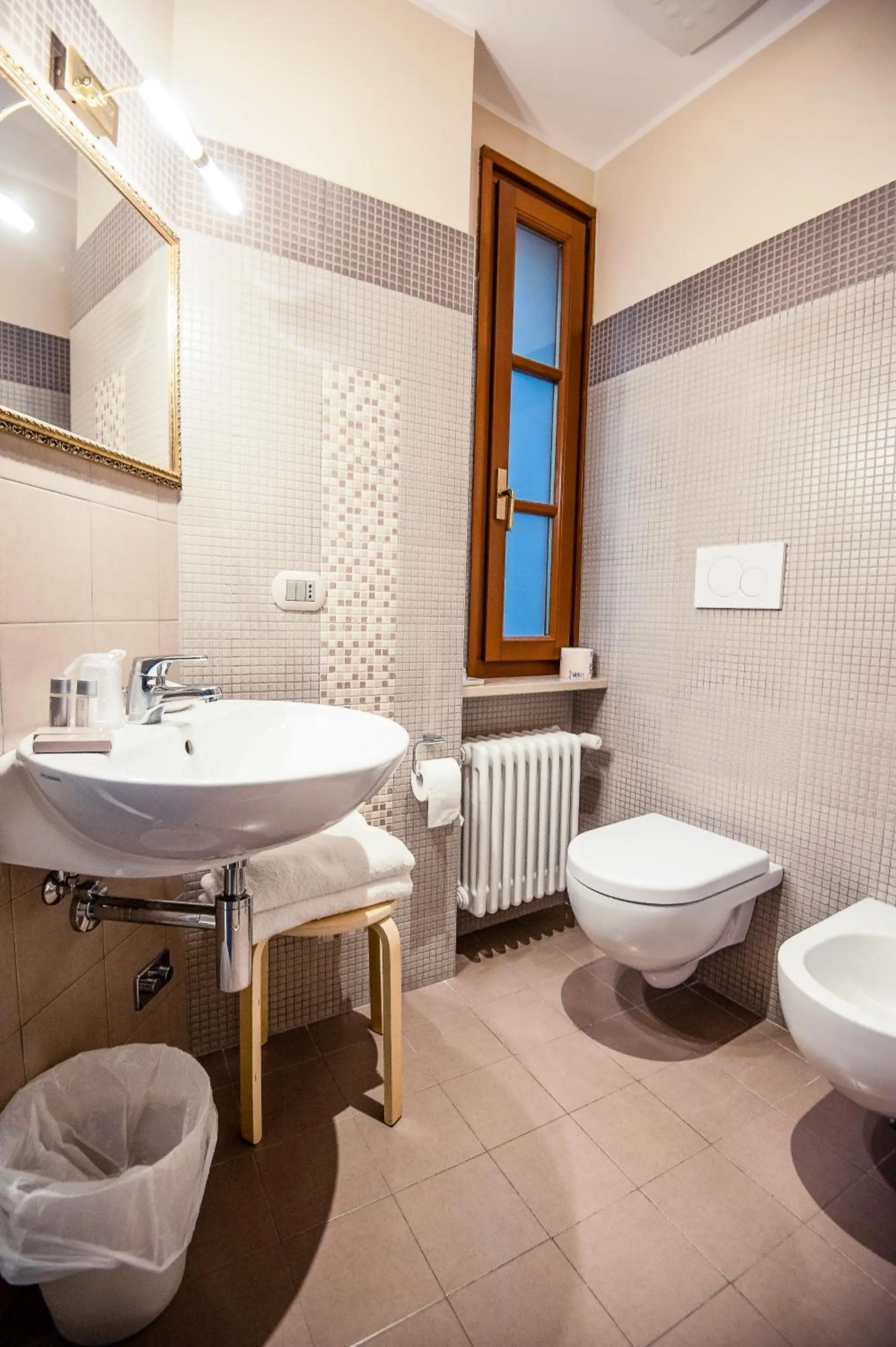 Bathroom in La Grotta Hotel