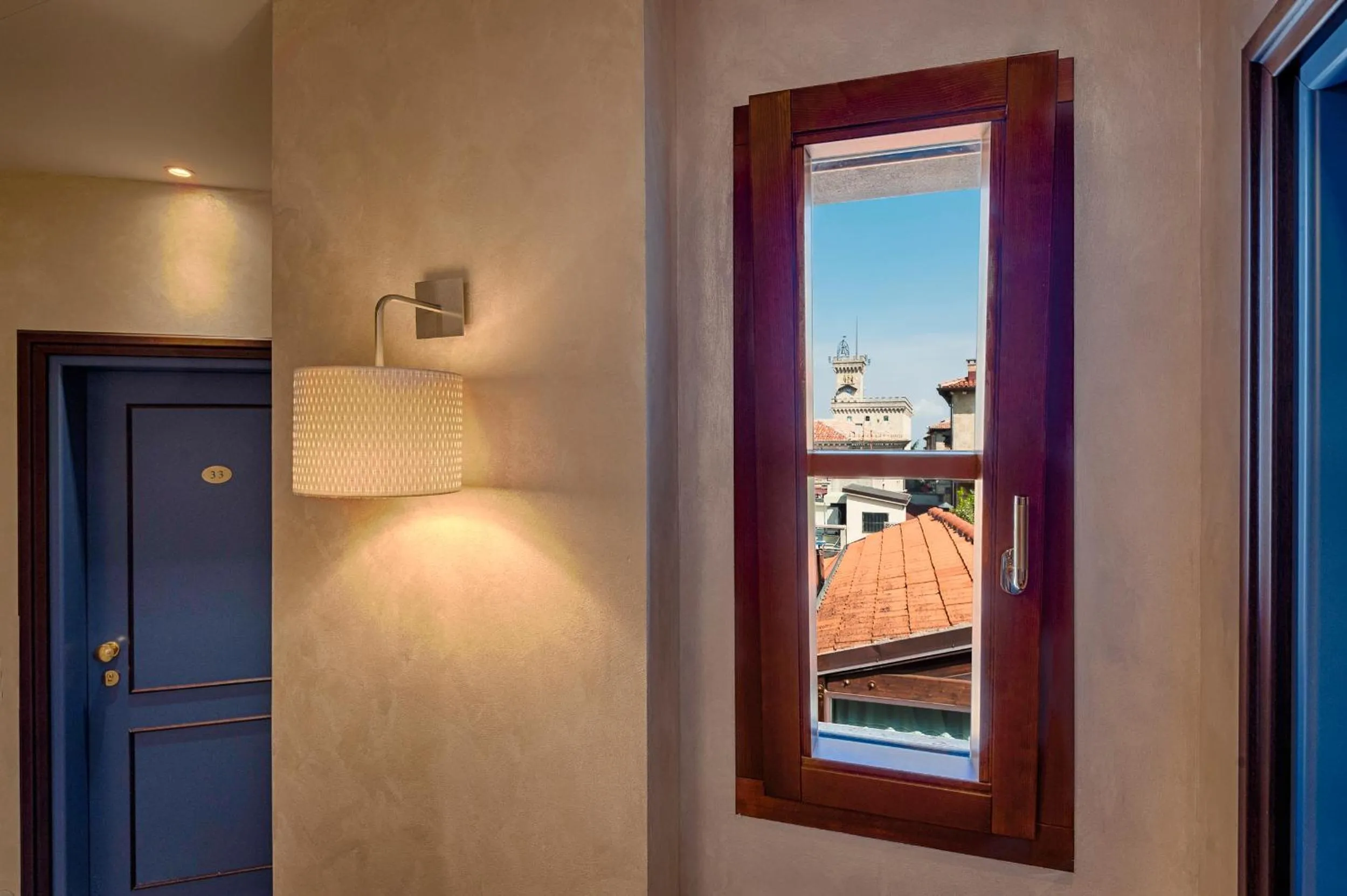 City view in La Grotta Hotel