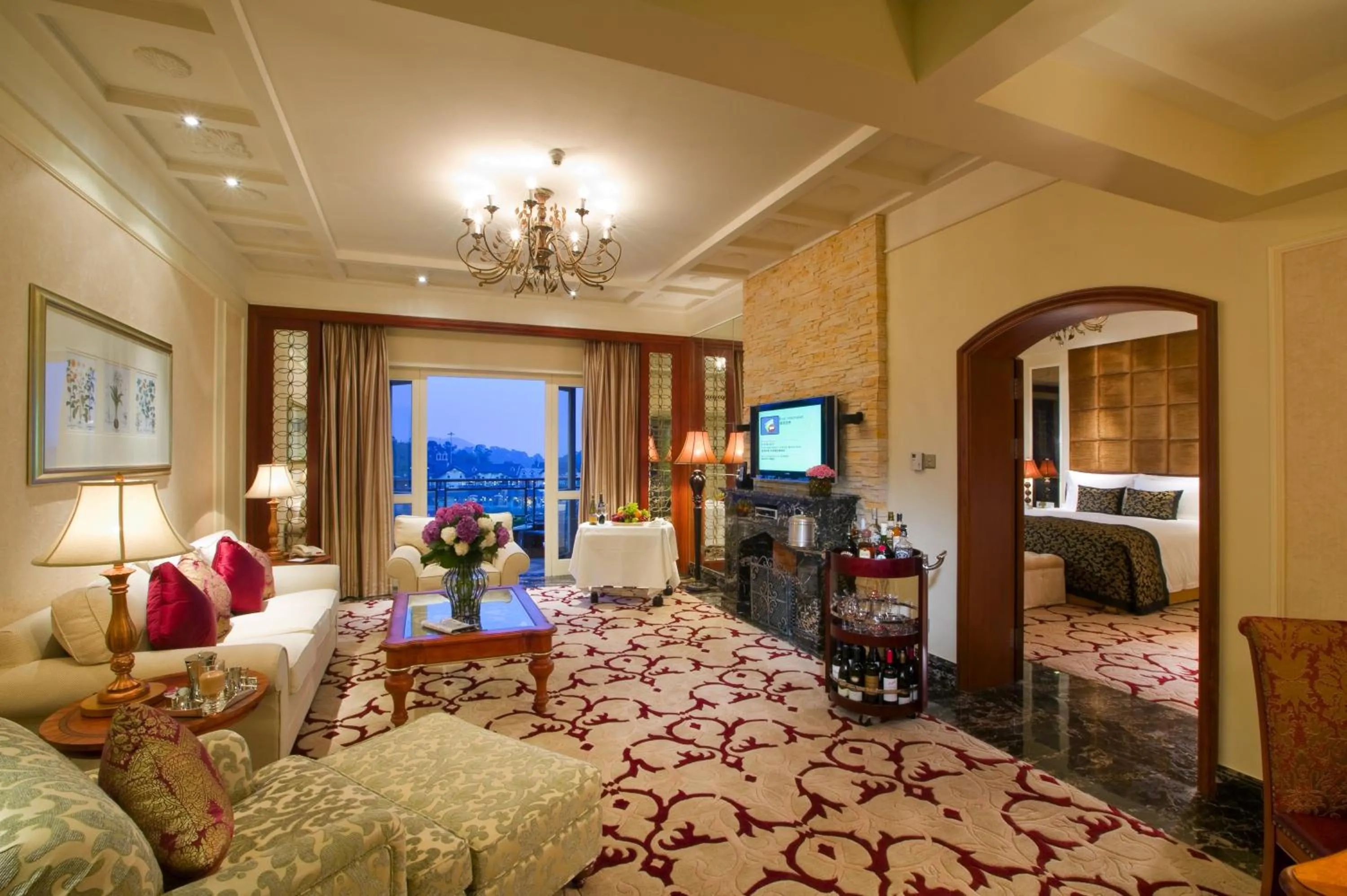 Seating Area in The Interlaken OCT Hotel