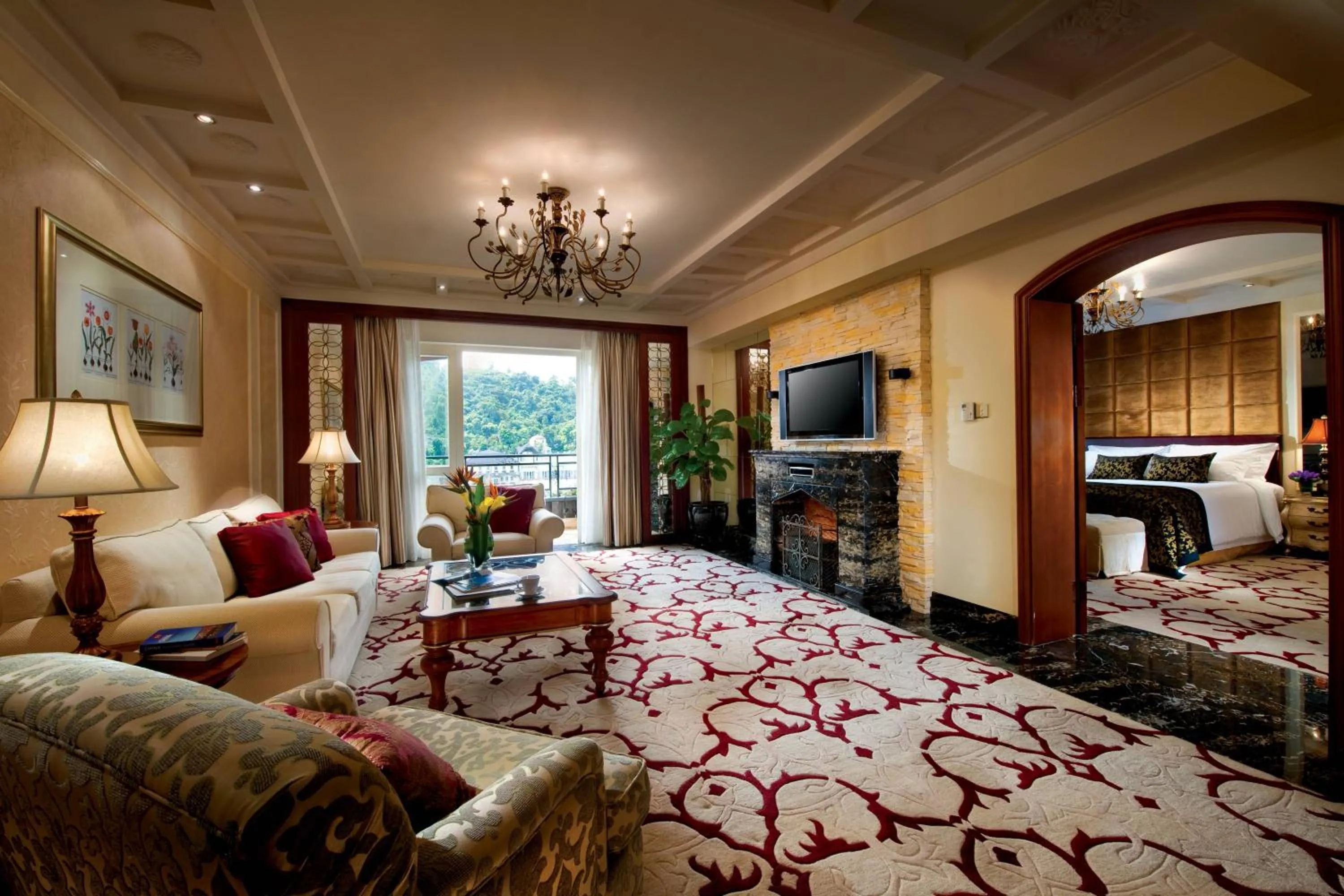 Living room, Seating Area in The Interlaken OCT Hotel