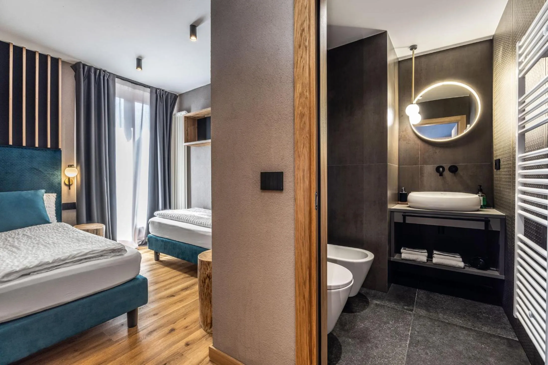 Bed in Hotel Folgarida