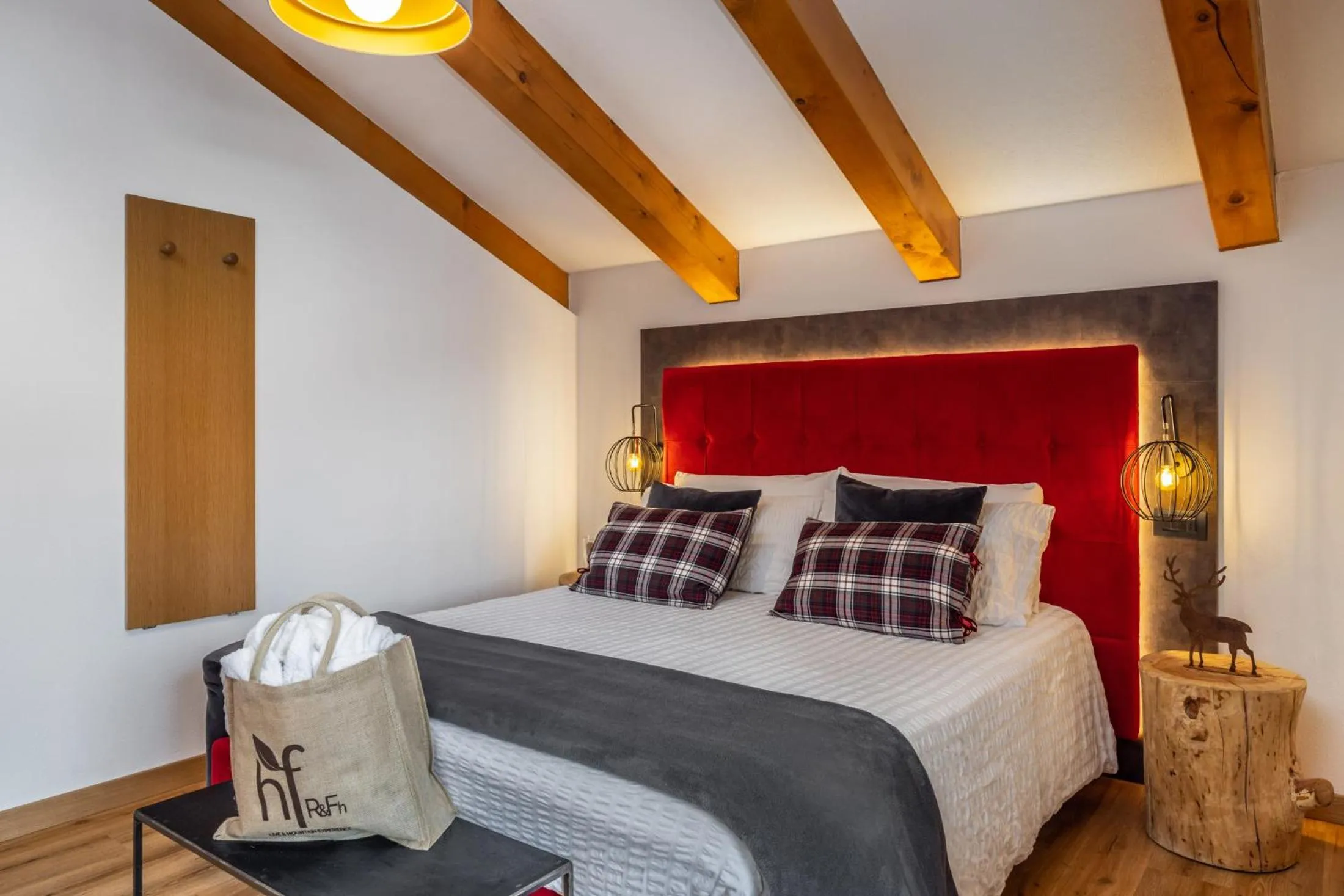 Bed in Hotel Folgarida