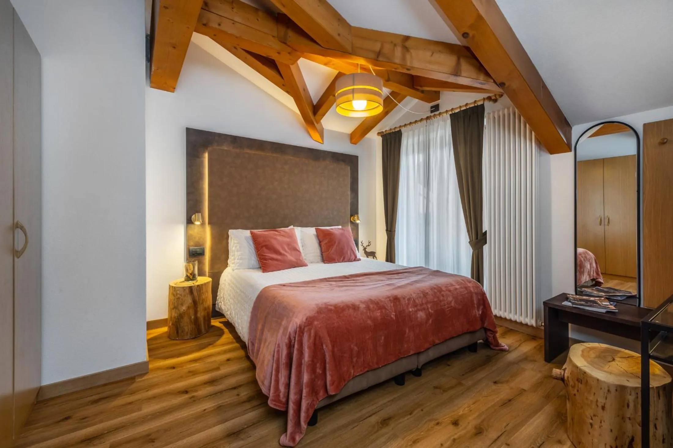 Bed in Hotel Folgarida