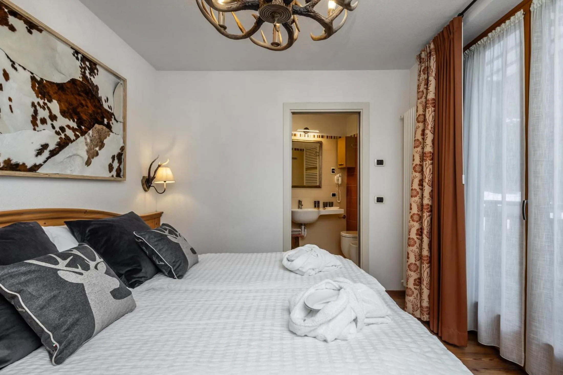 Bed in Hotel Folgarida