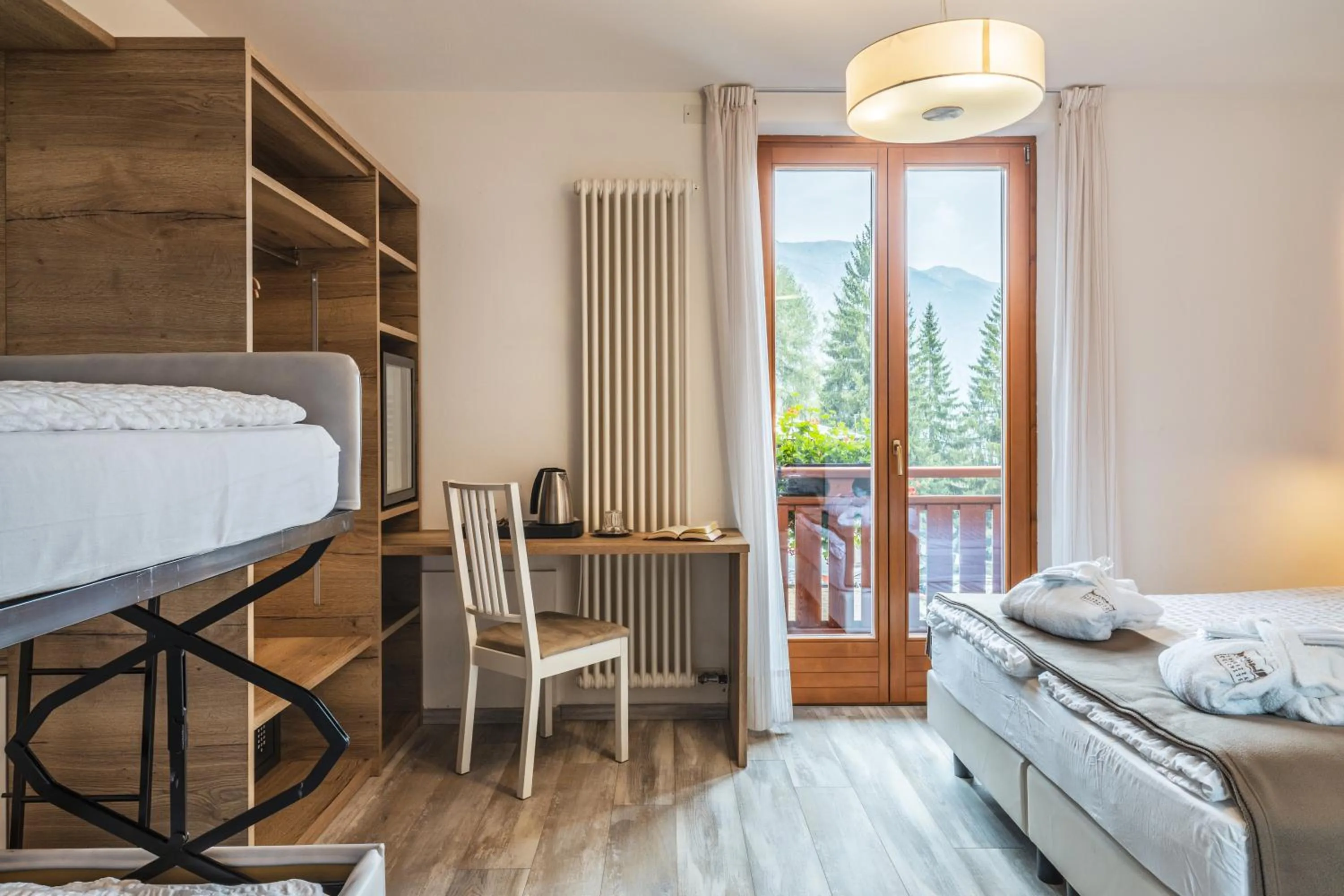 Bed in Hotel Folgarida