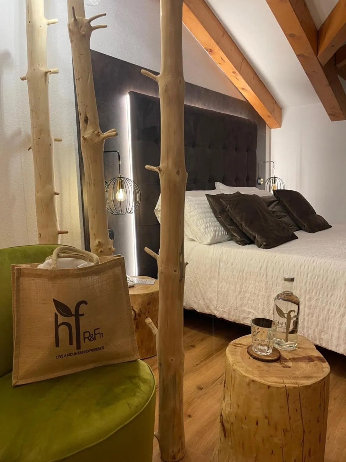 Bed in Hotel Folgarida