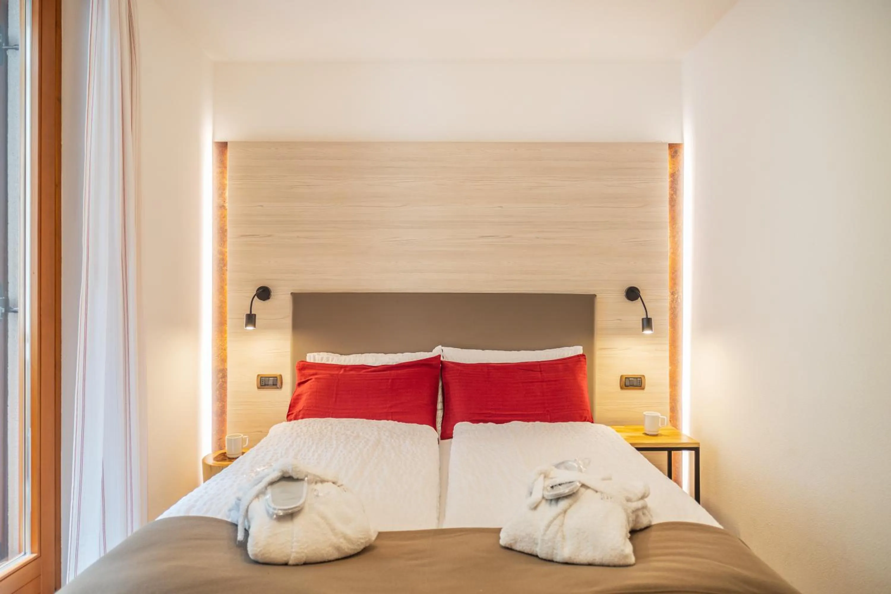 Bed in Hotel Folgarida