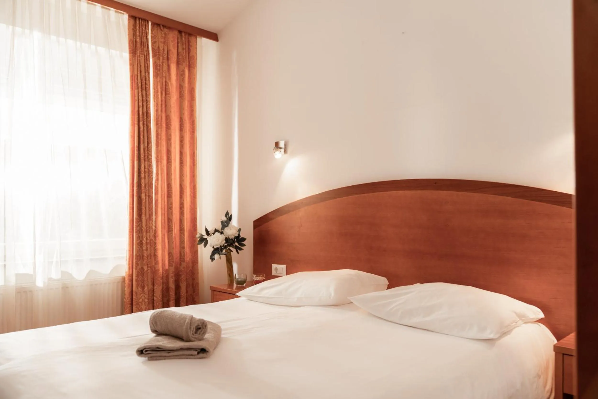 Bed in Hotel Medno