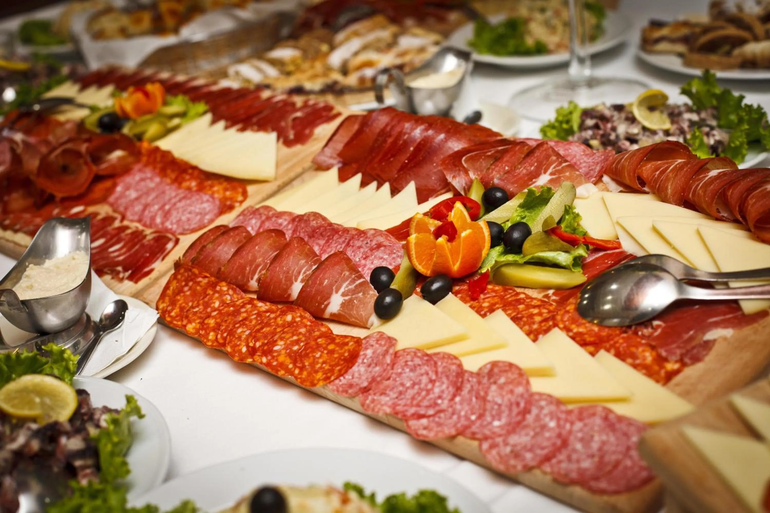 Food and drinks in Hotel Narona