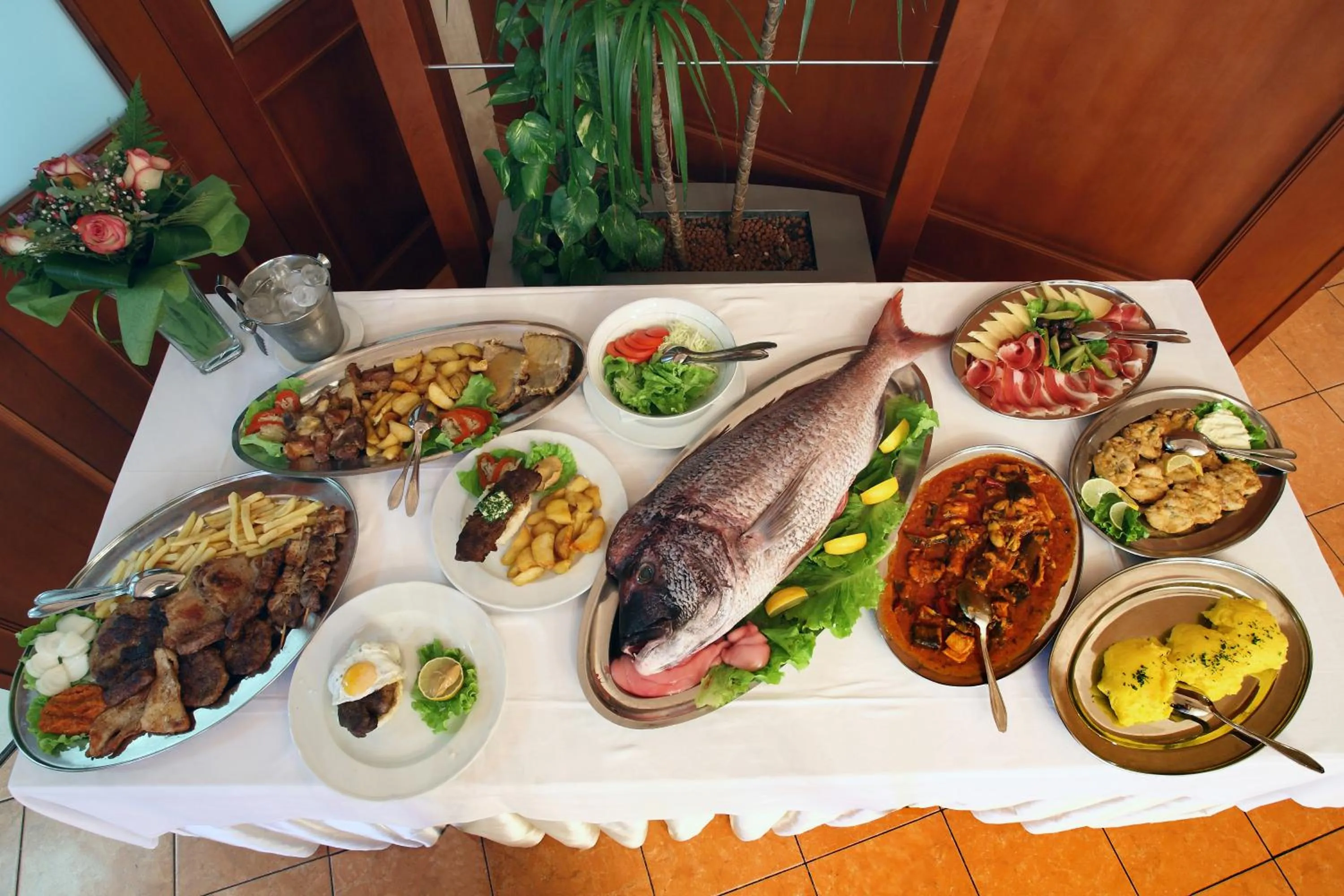 Food close-up in Hotel Narona