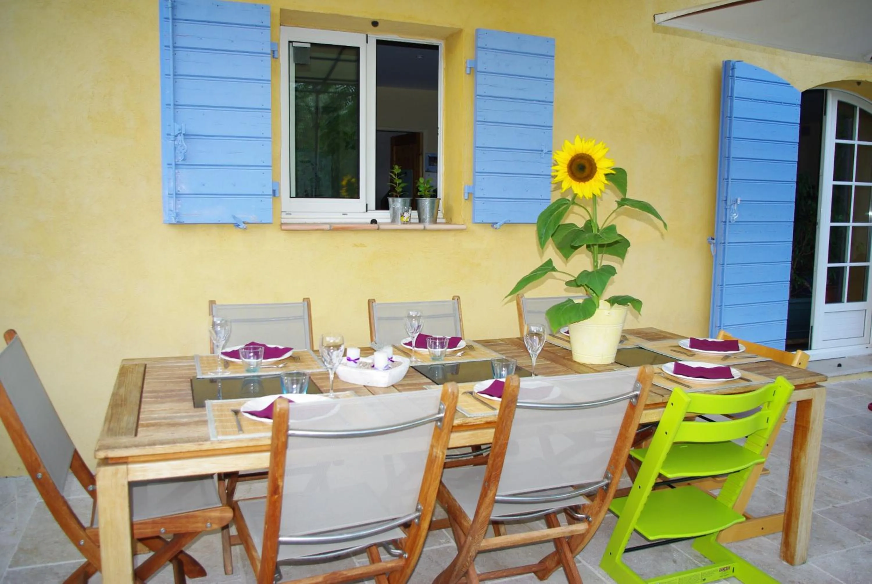 Balcony/Terrace in Chambres d'Hôtes Carpe Diem