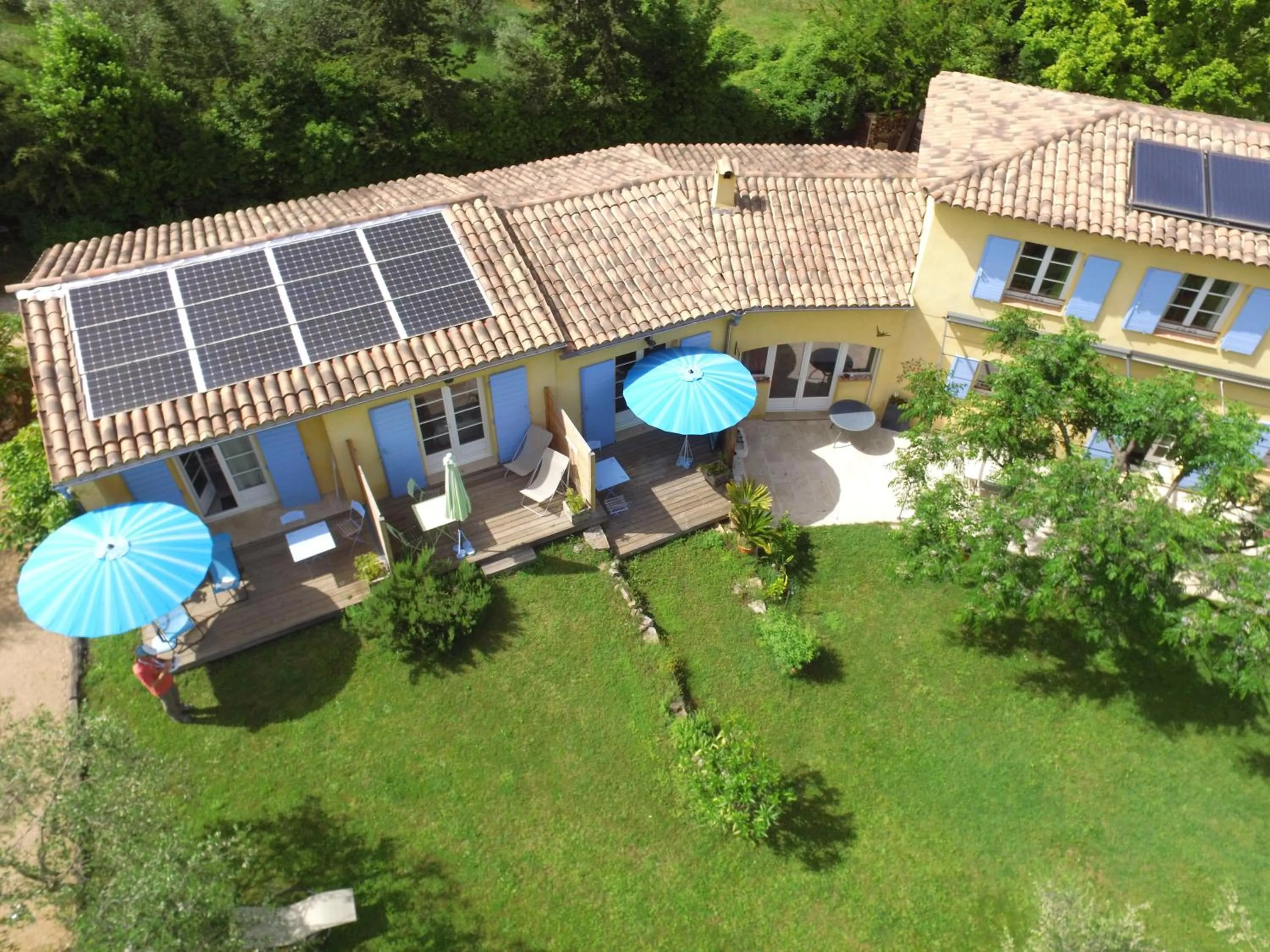 Bird's eye view in Chambres d'Hôtes Carpe Diem