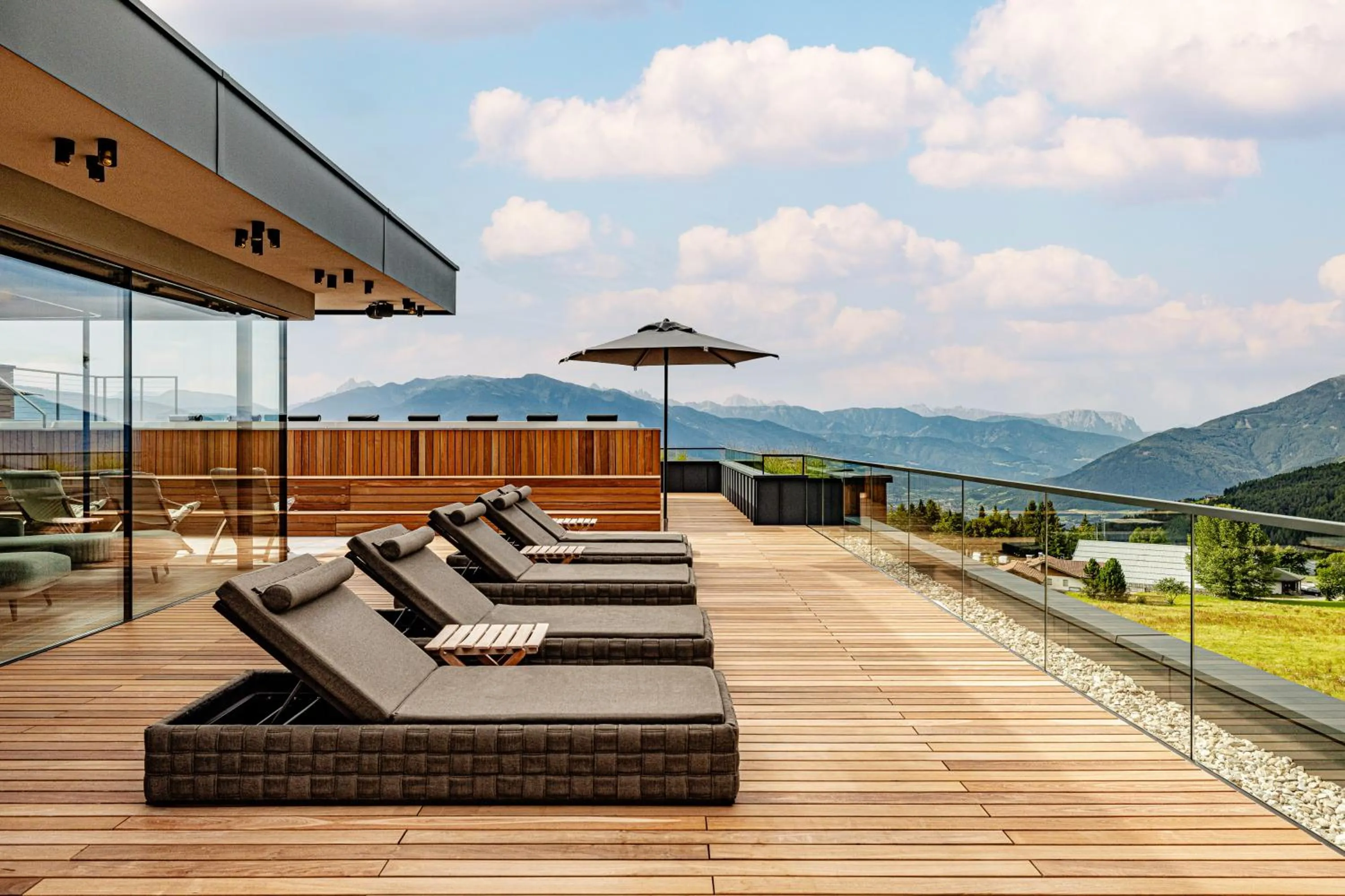 Swimming pool in SONNENBERG Panorama Dolomites Wellbeing