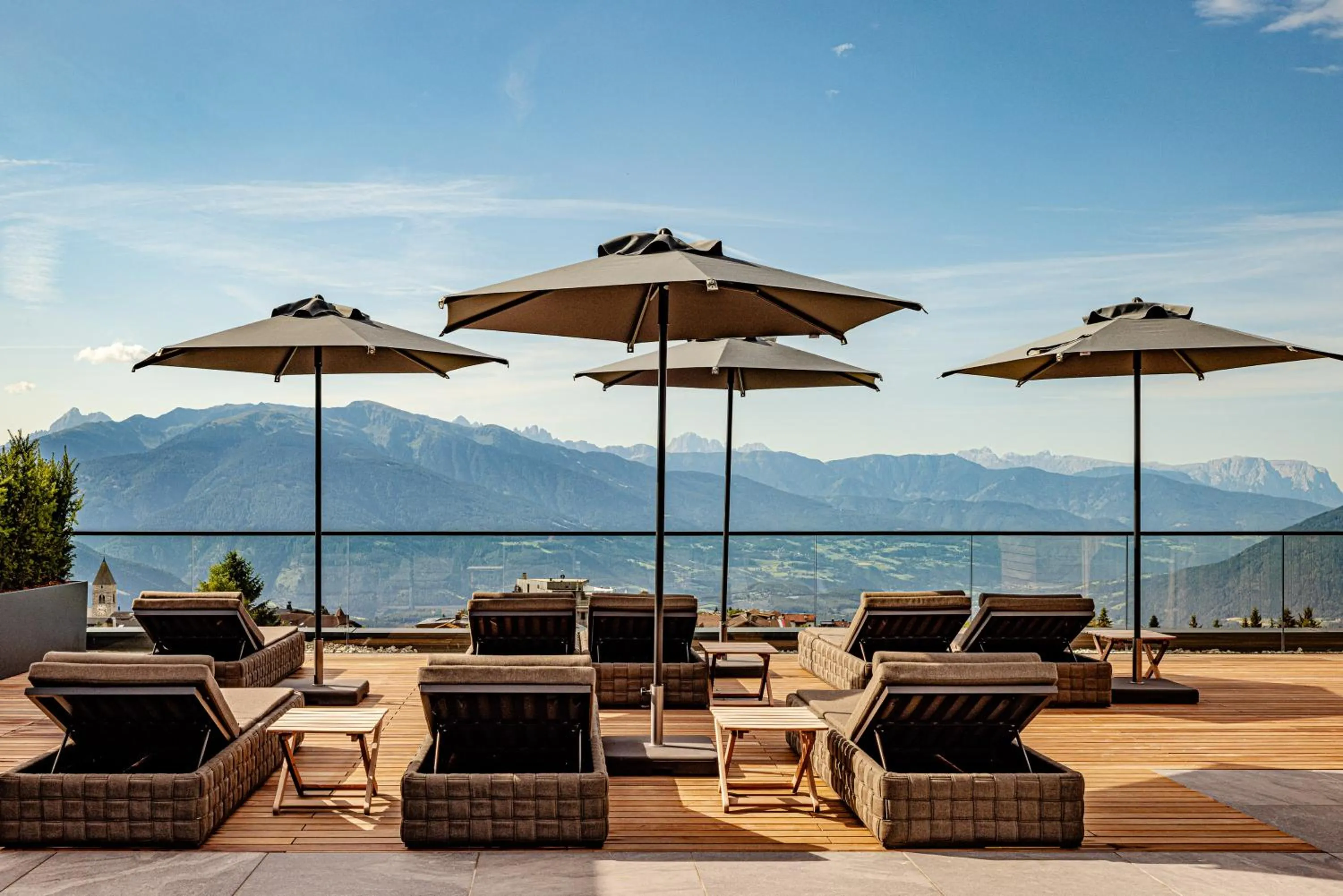 View (from property/room) in SONNENBERG Panorama Dolomites Wellbeing