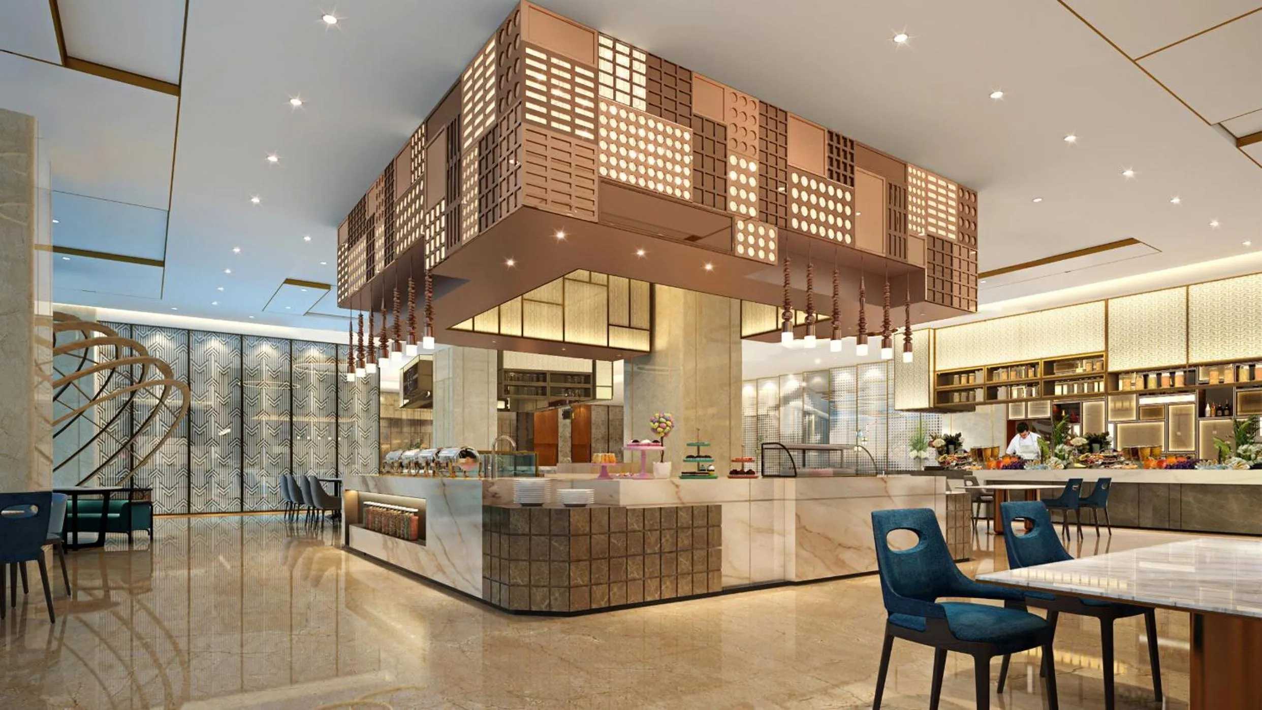 Restaurant/places to eat in Crowne Plaza Dalian Sports Center by IHG