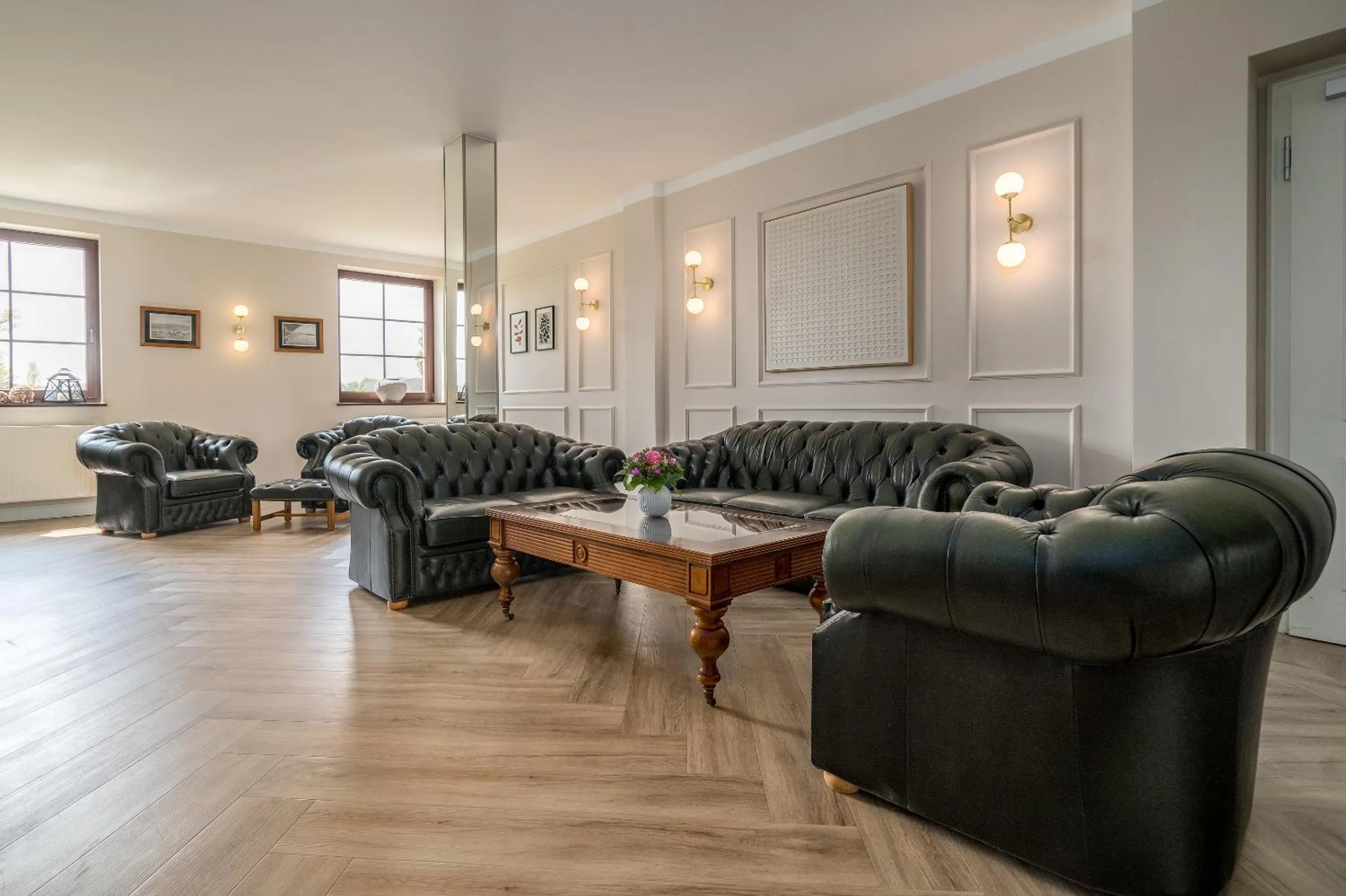 Lobby or reception in Residenz am Ostufer