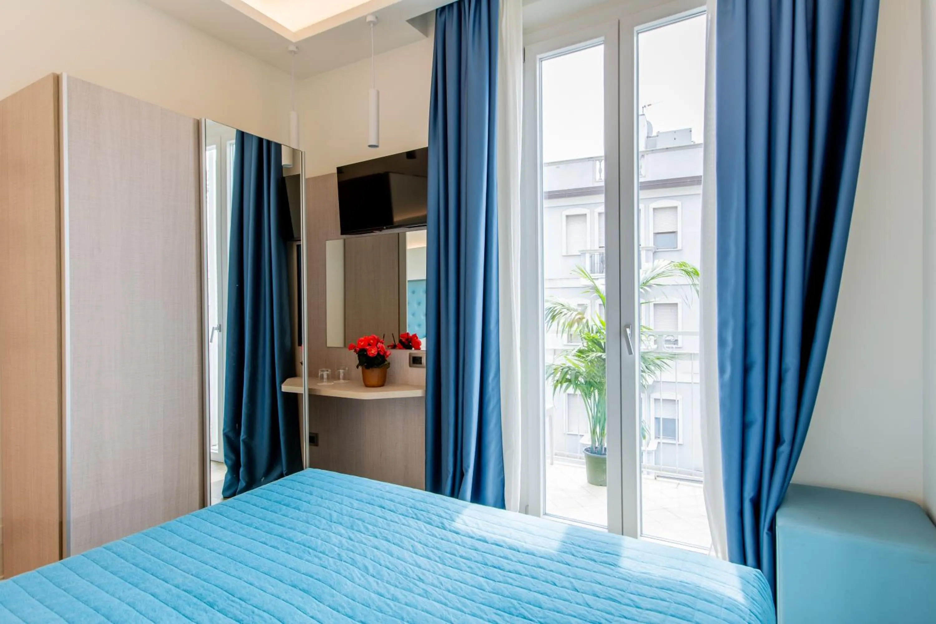 Bed in Hotel Italia Boutique