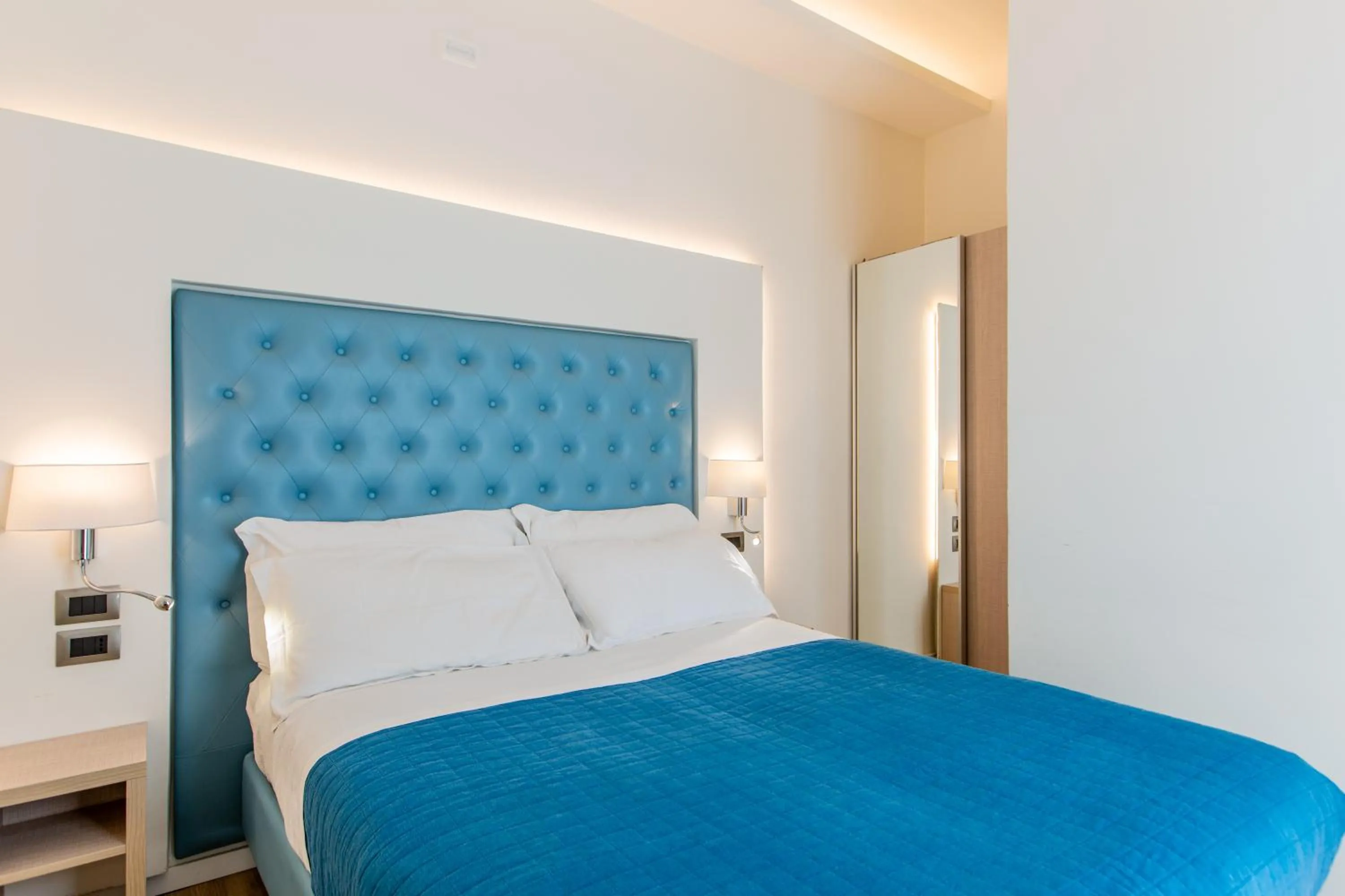 Bed in Hotel Italia Boutique