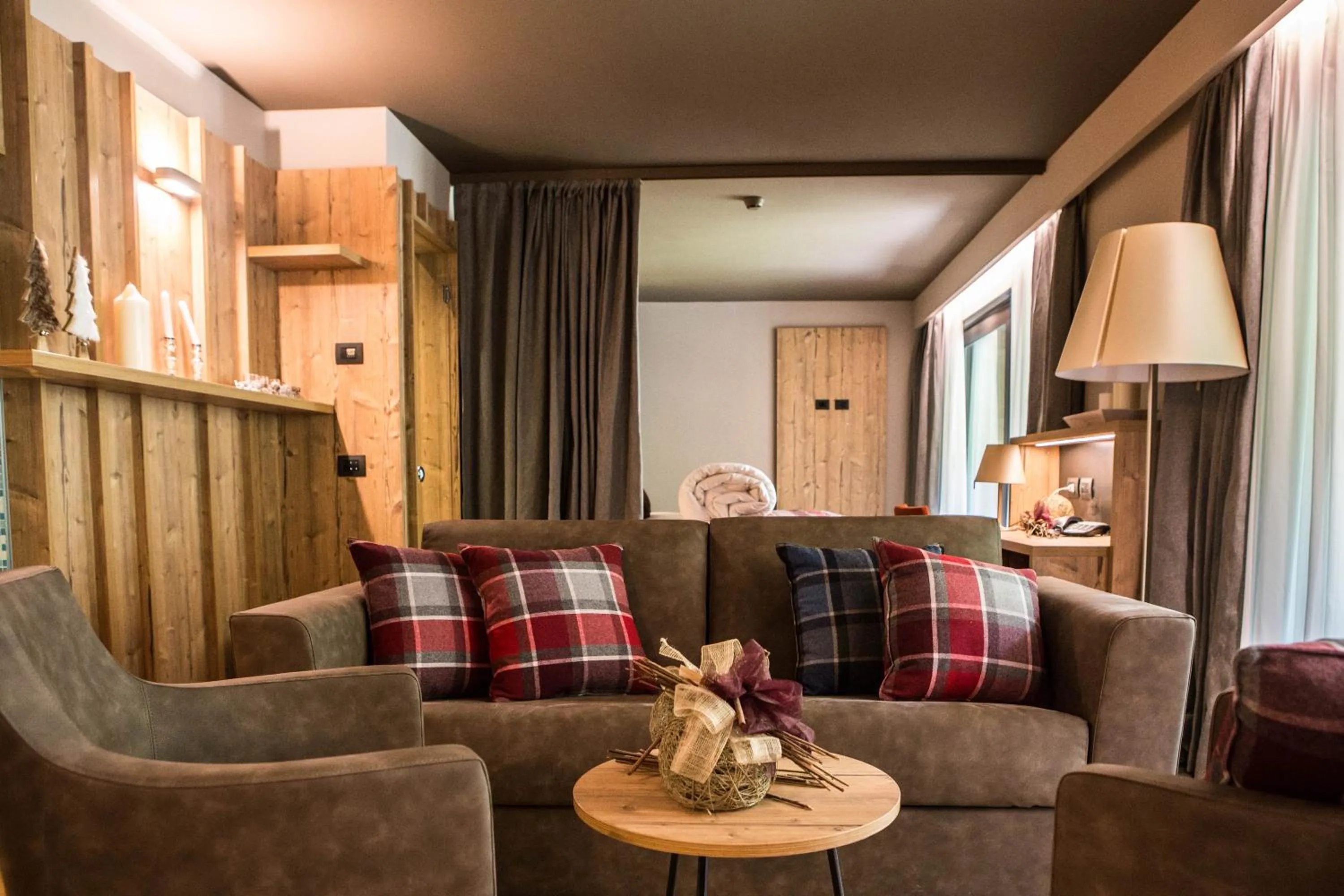 Living room in Hotel La Vetta