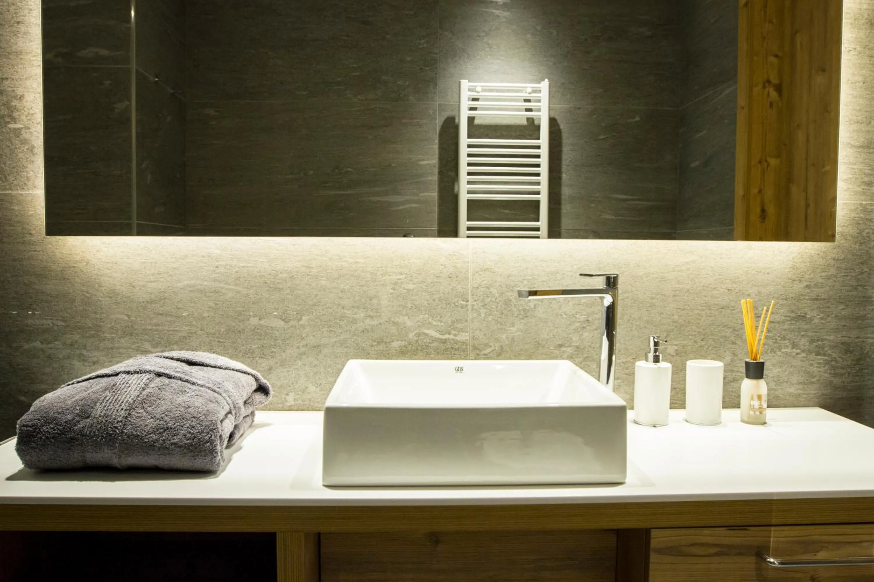 Bathroom in Hotel La Vetta