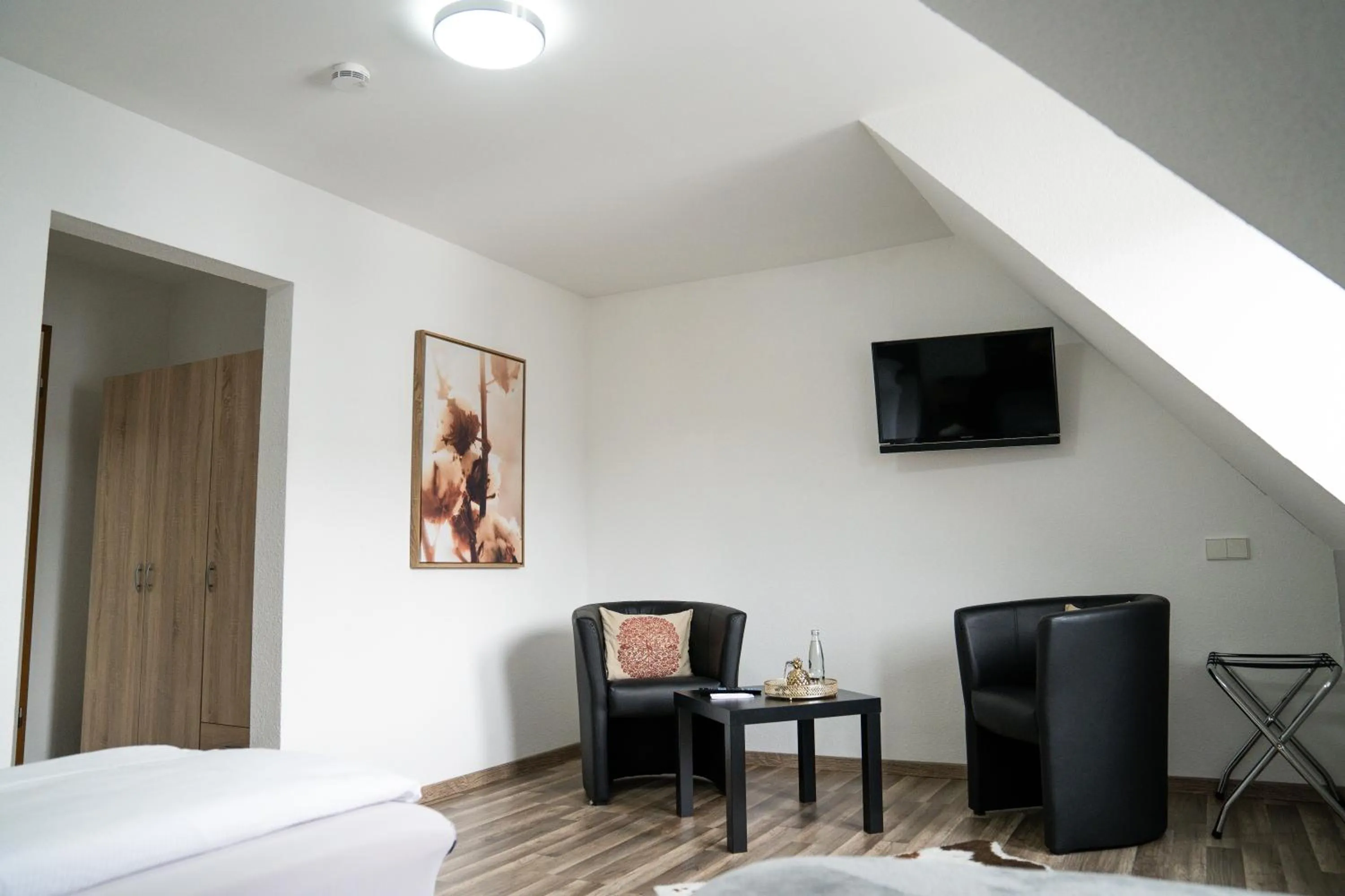 Bed in Gasthof Wolfs Stuben