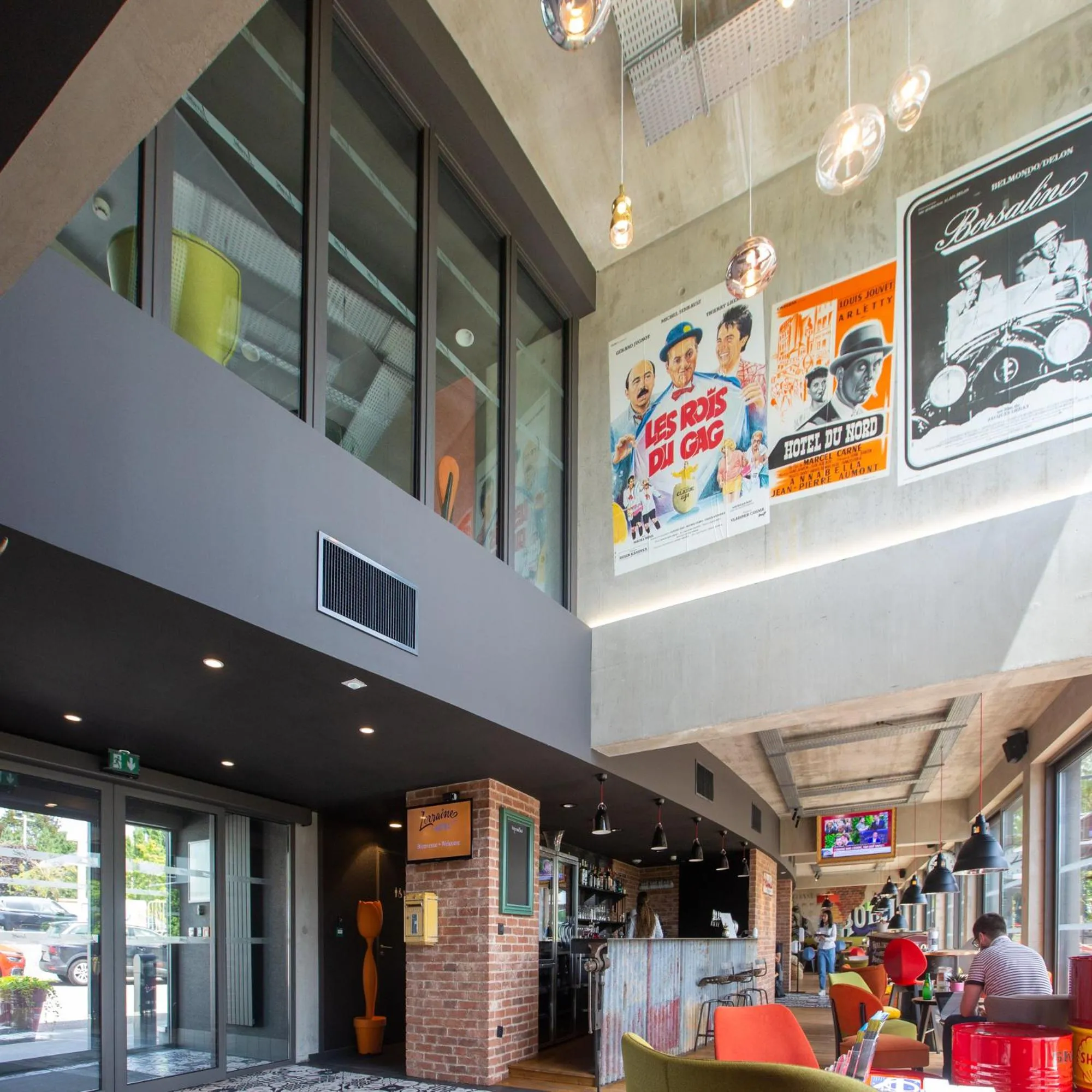 Lobby or reception in Lorraine Hôtel Nancy Ouest - Laxou