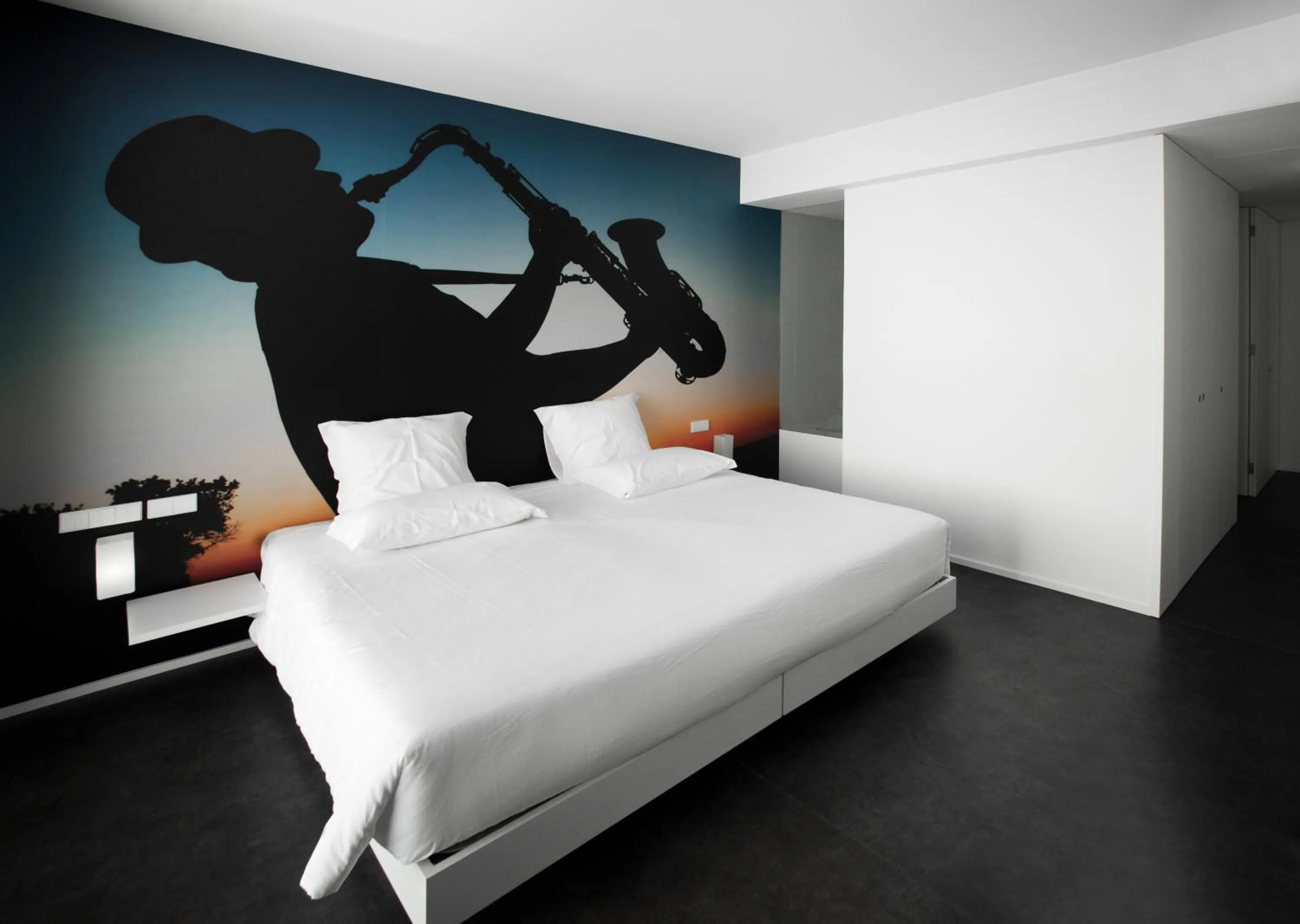 Bed in Design & Wine Hotel