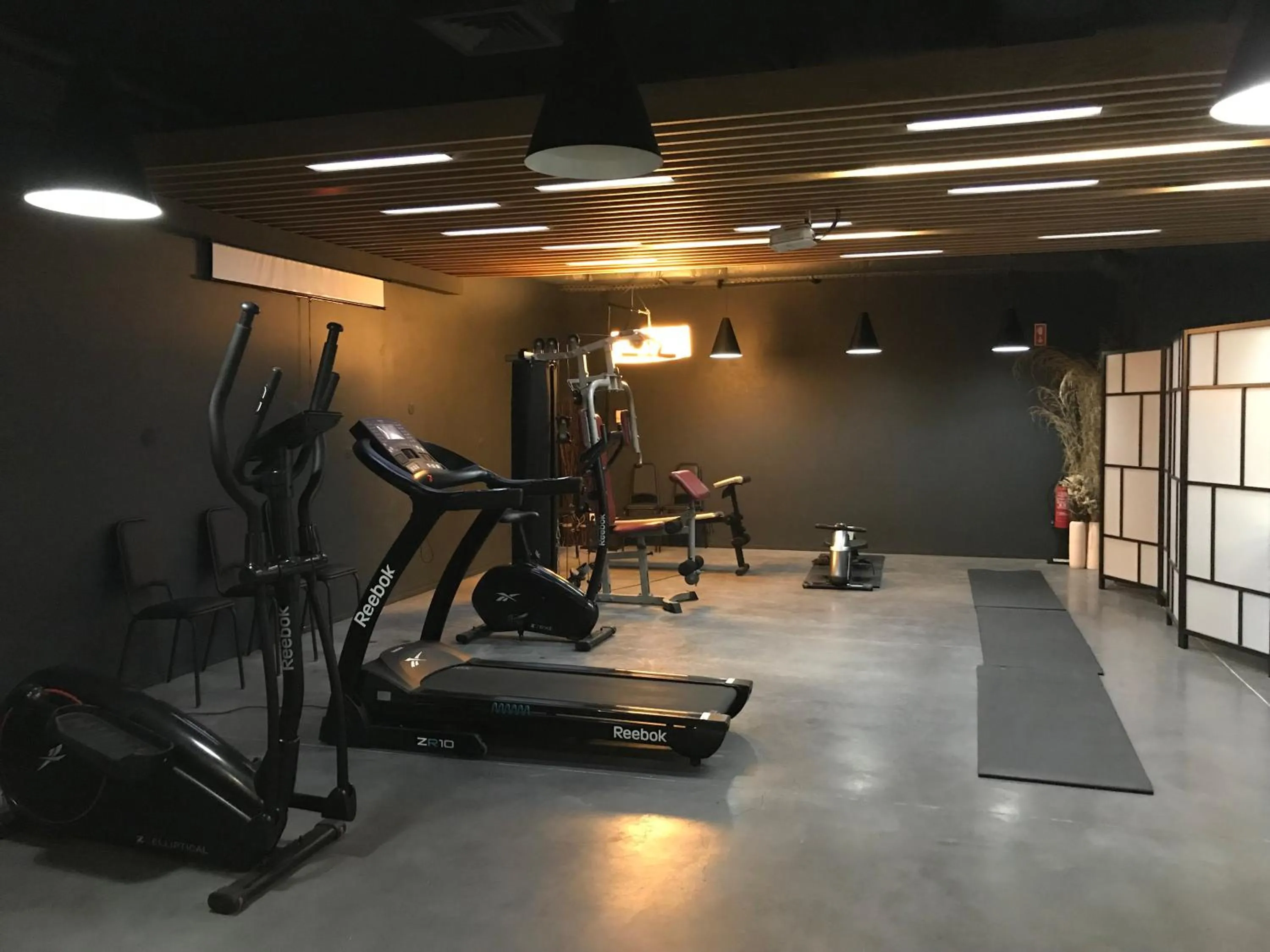 Fitness centre/facilities in Design & Wine Hotel