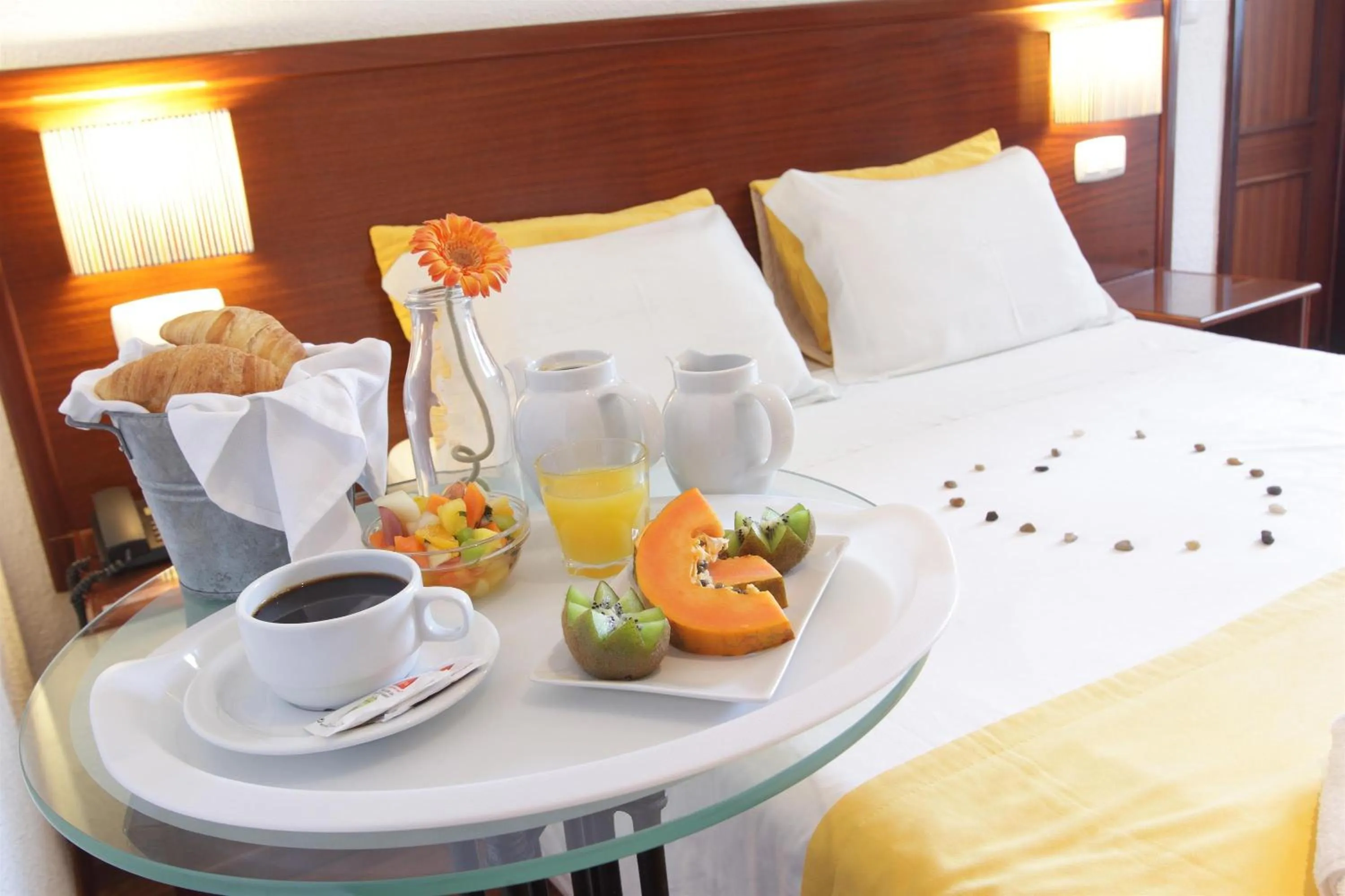 Bedroom, Bed in Residencial Mar e Sol