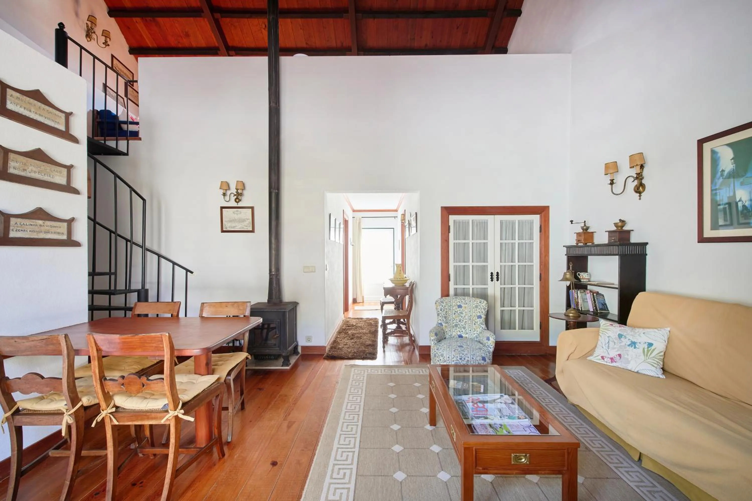 Living room in Quinta da Alcaidaria Mor